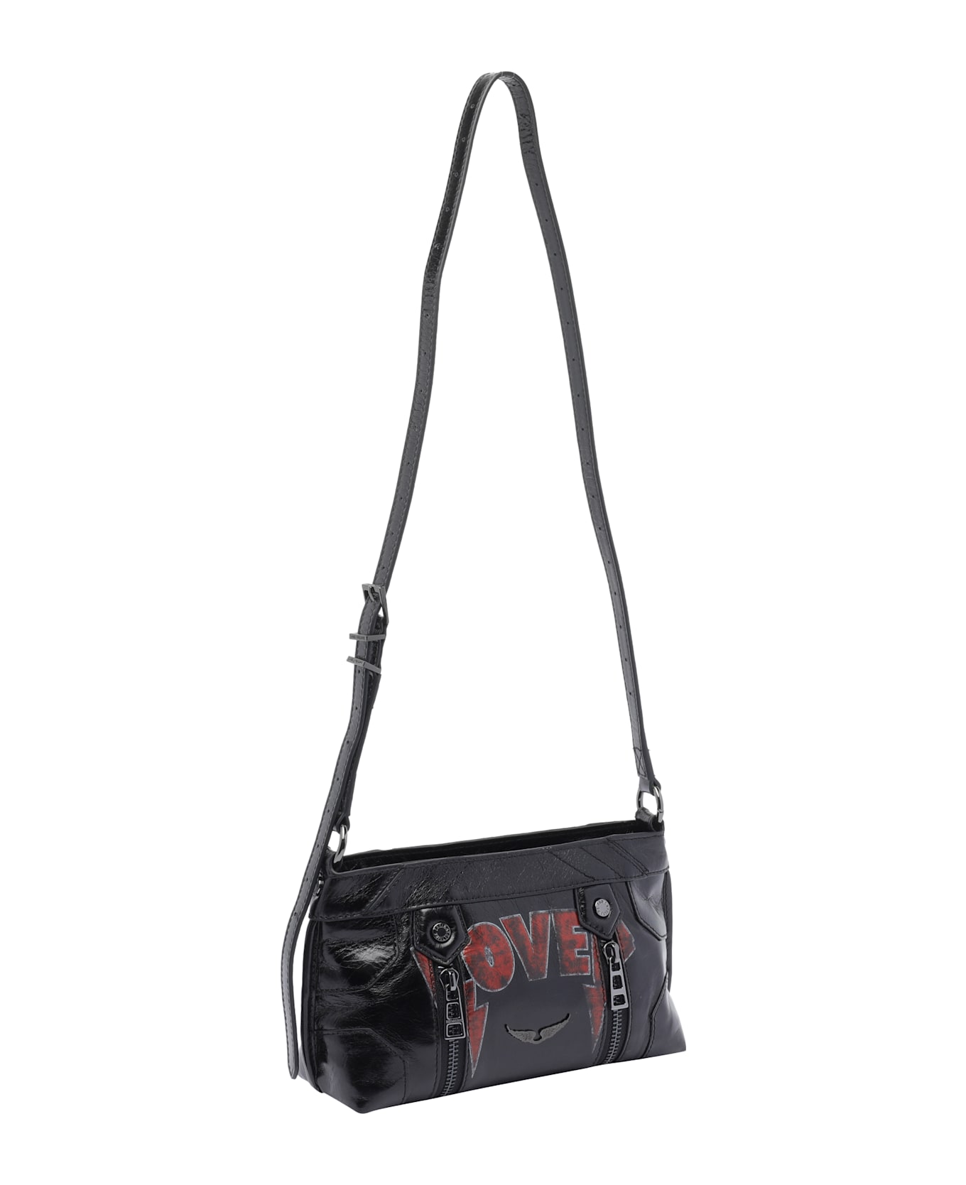 Zadig 
Voltaire Sunny Mood Punk Crossbody Bag - Black