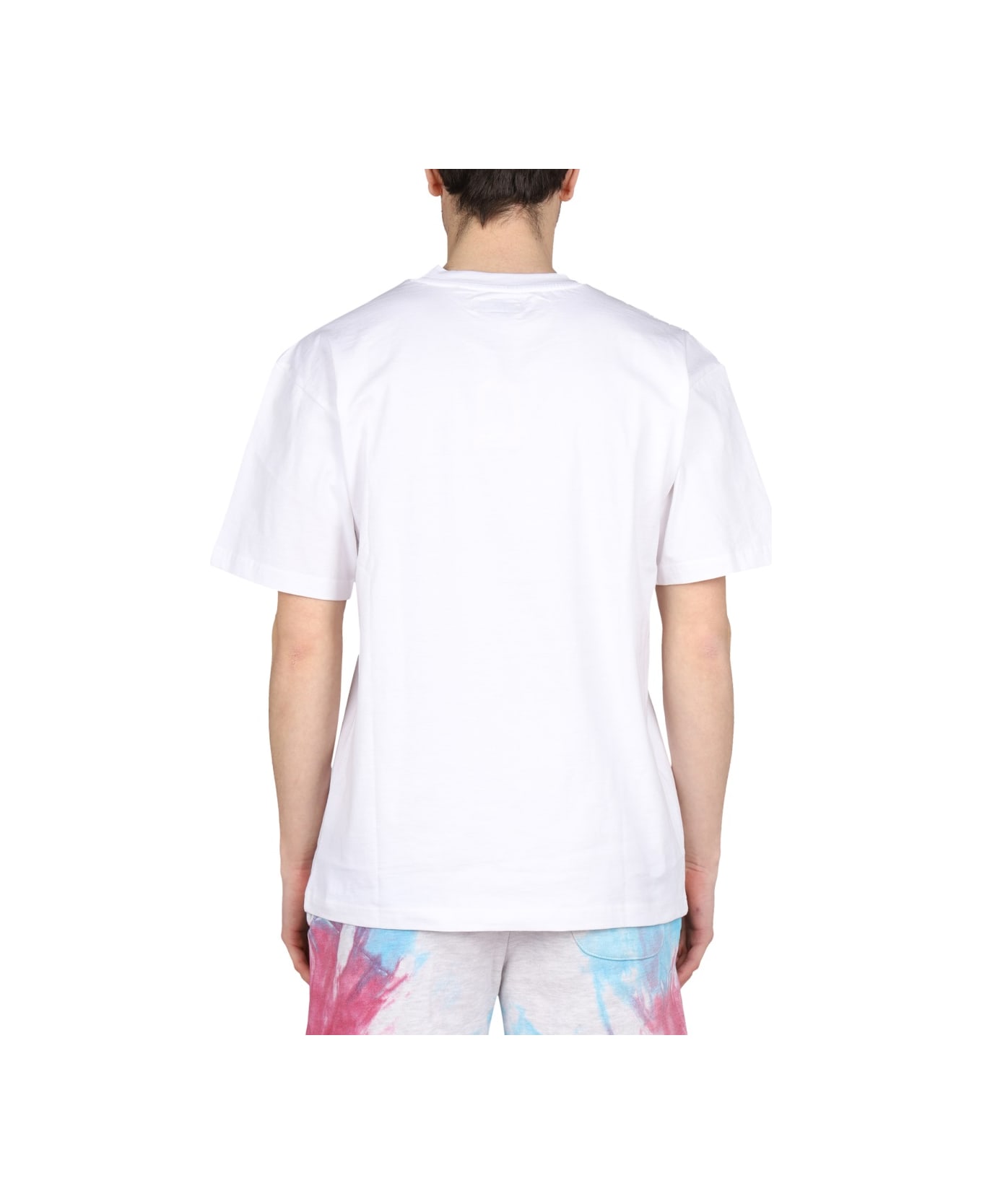 Market Logo Print T-shirt - WHITE