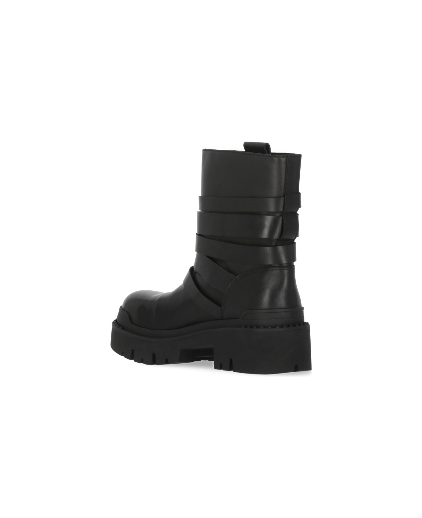 Ash Niki Ankle Boots - Black