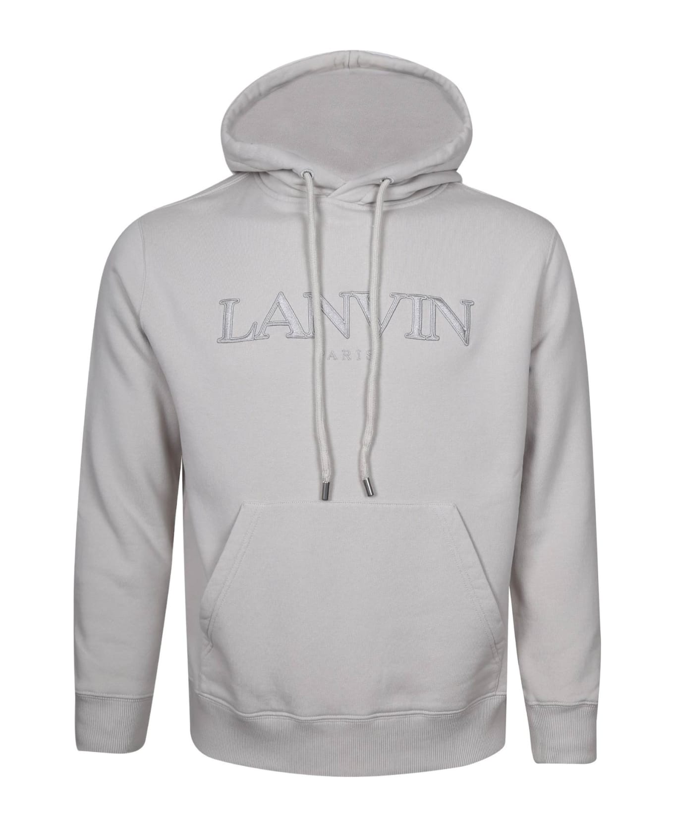 Lanvin Cotton Hoodie With Logo - MASTIC フリース