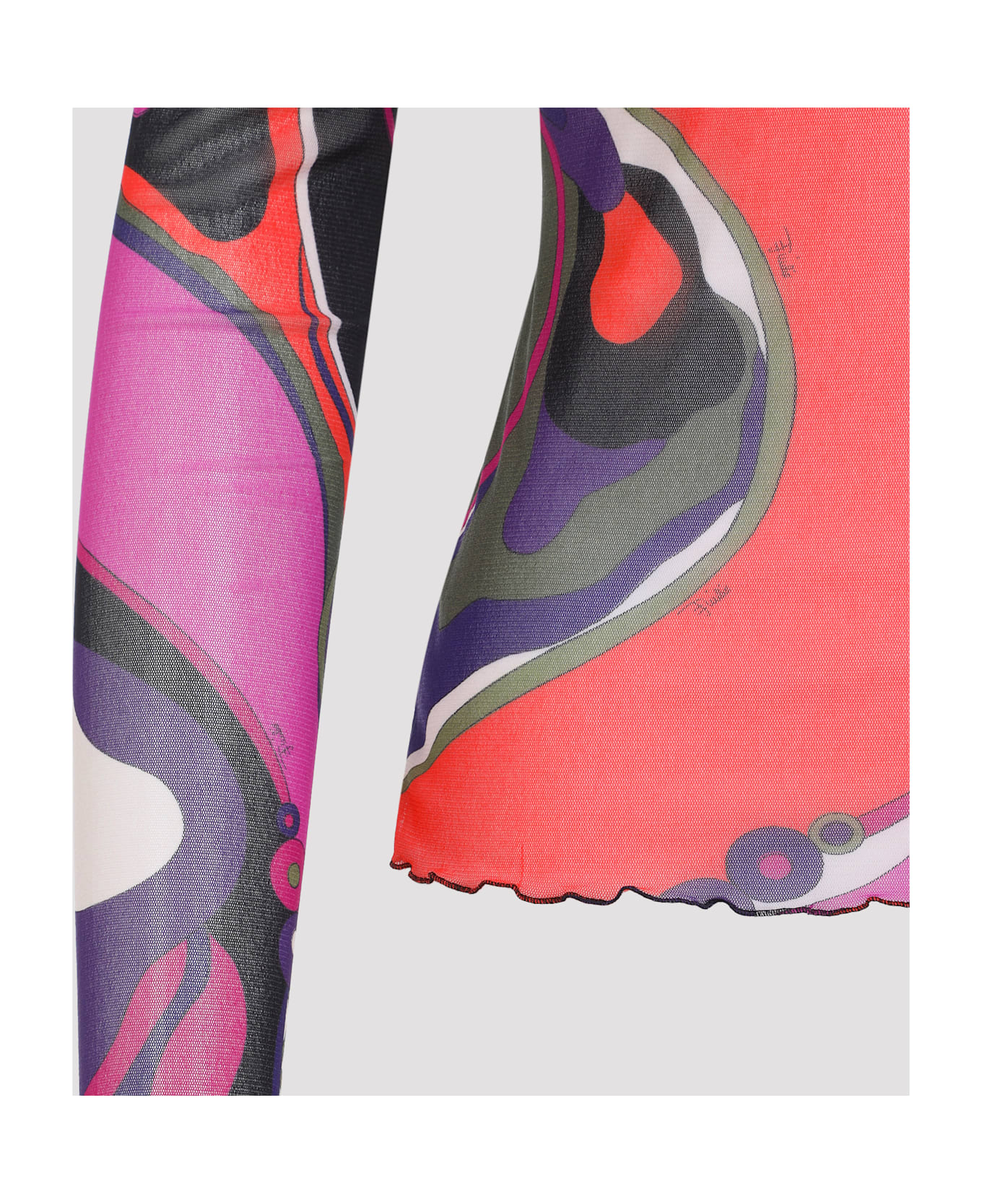 Pucci Tulle T-shirt - Multicolor