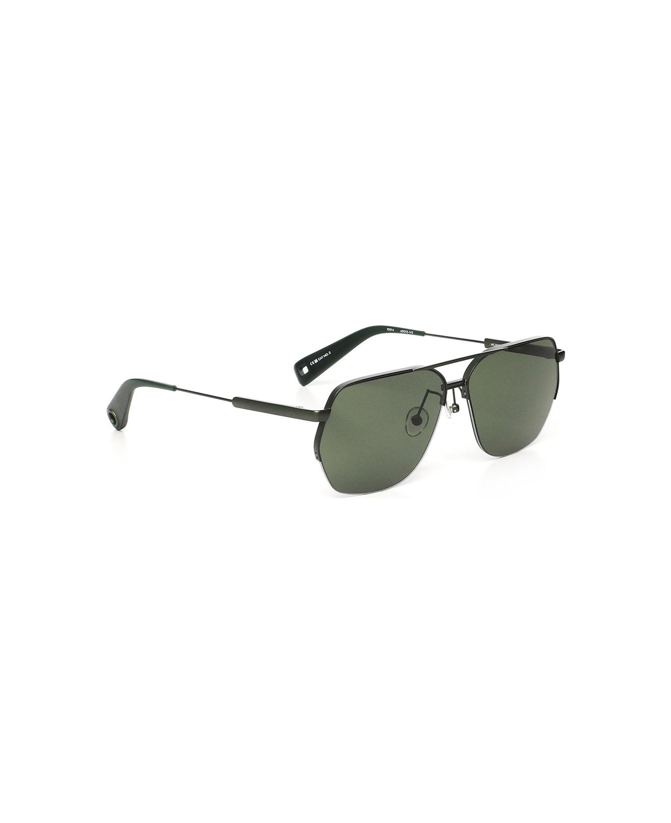 Jacquemus X Linda Farrow Pilot Frame Sunglasses - Green
