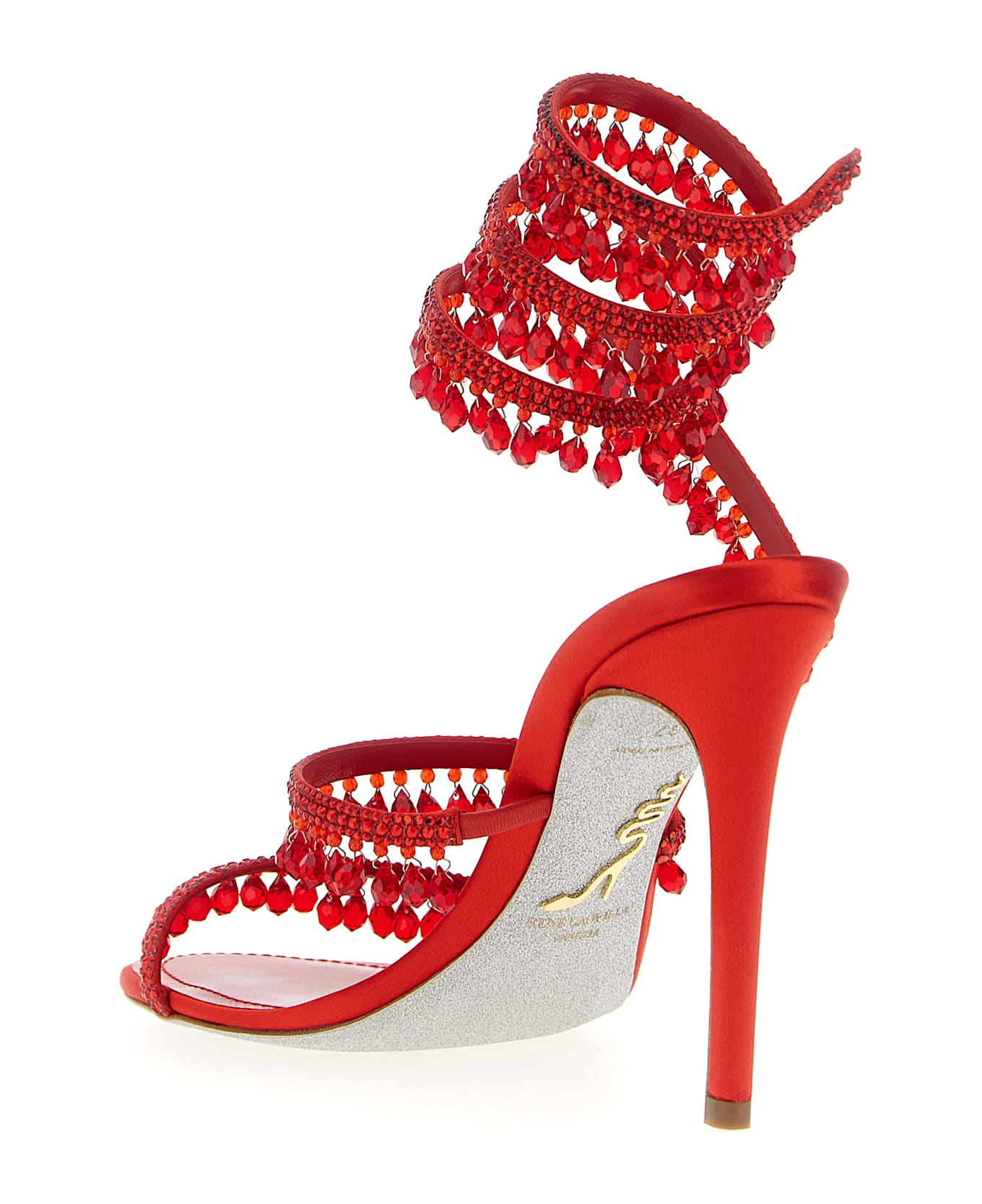 René Caovilla 
chandelier
 Sandals - Red