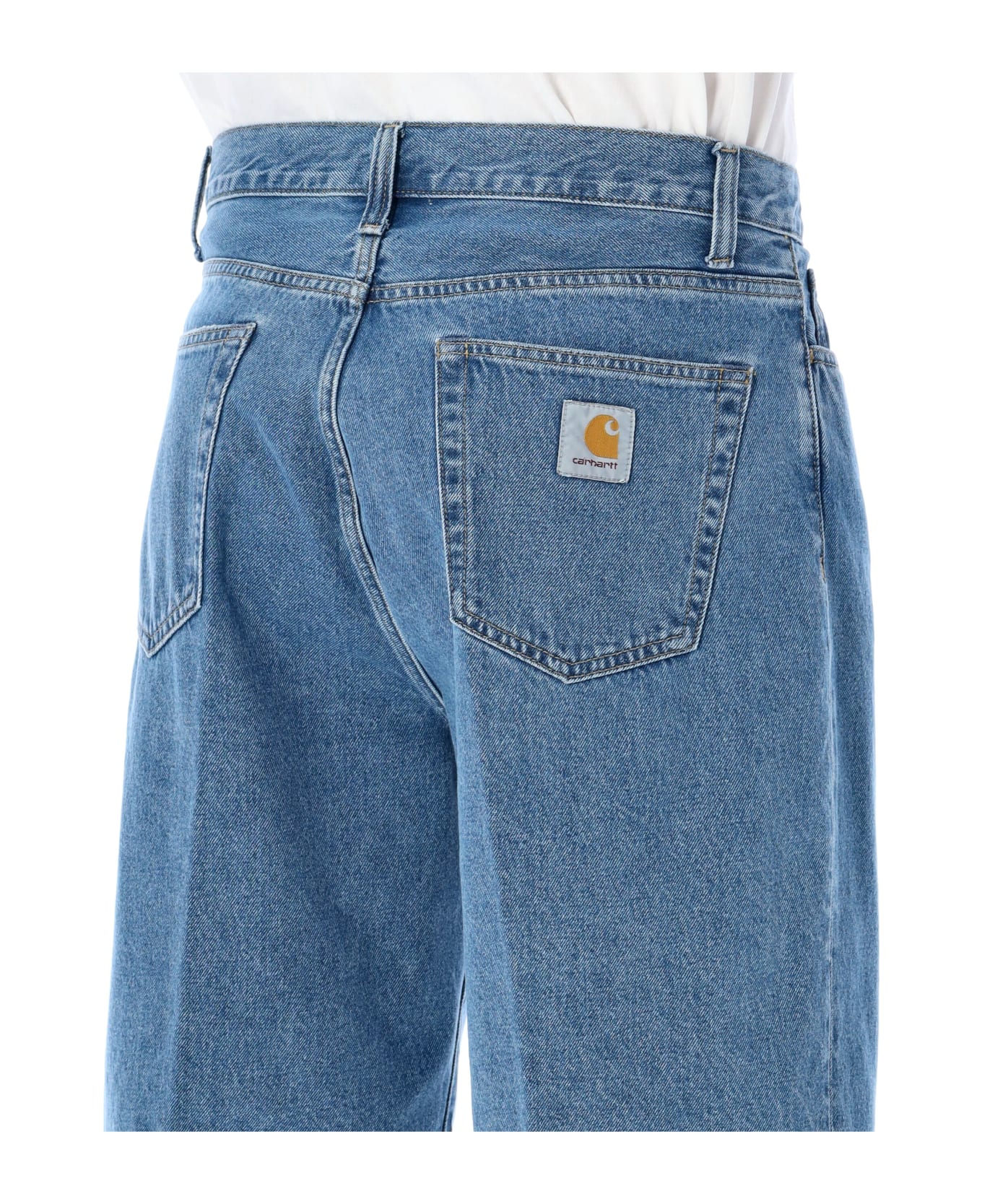 Carhartt Landon Shorts - BLUE HEAVY STONE WASH