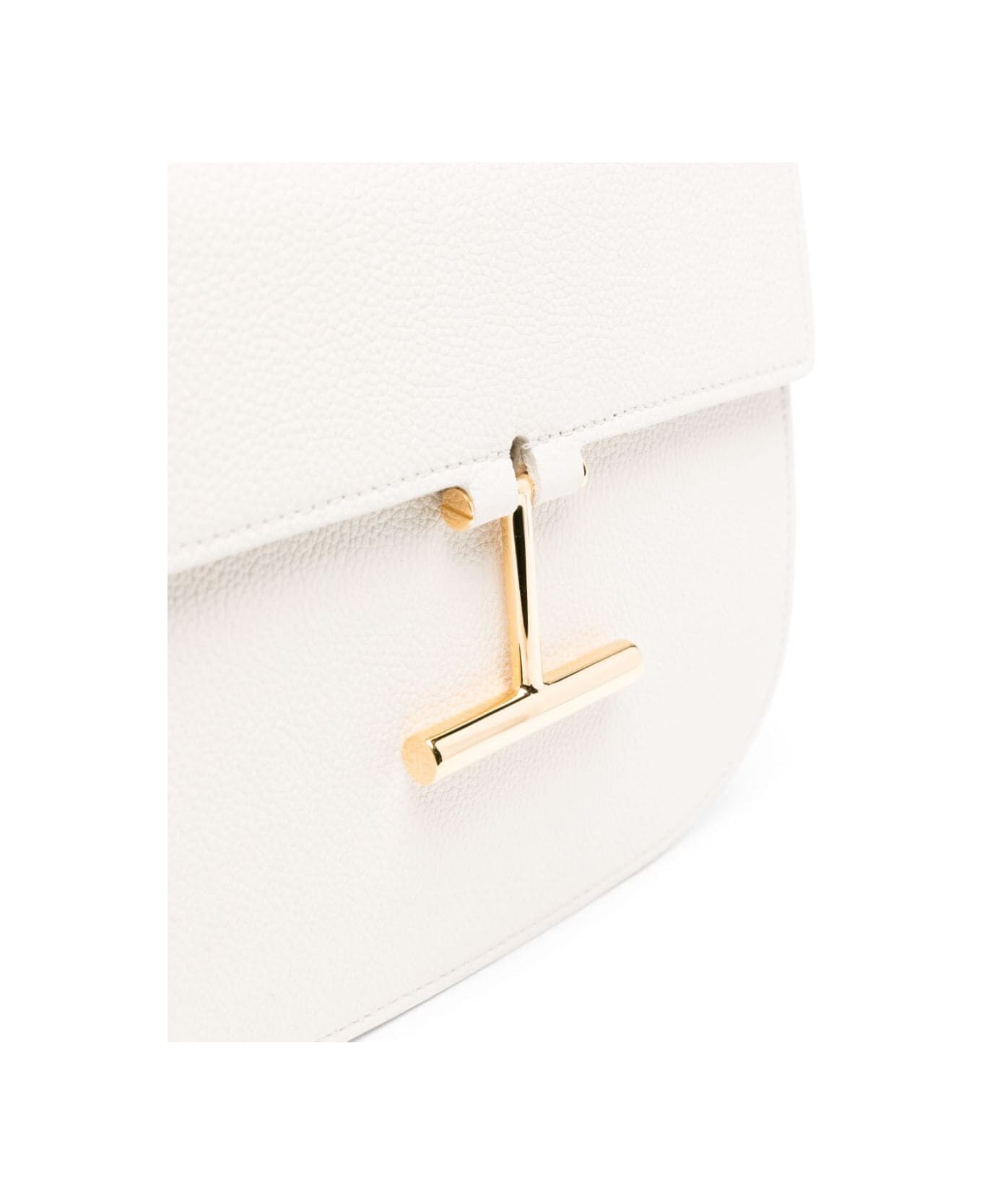 Tom Ford Shoulder And Crossbody Day Bag - White