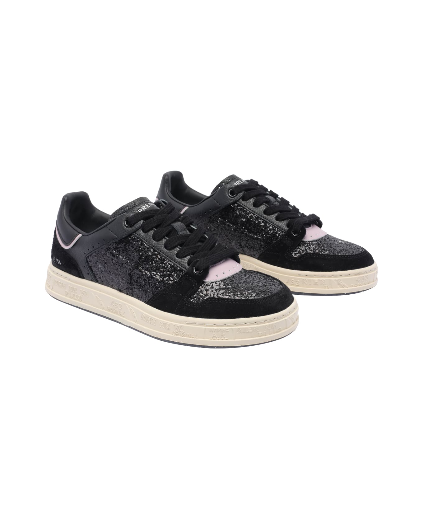 Premiata Quinnd Sneakers - Black