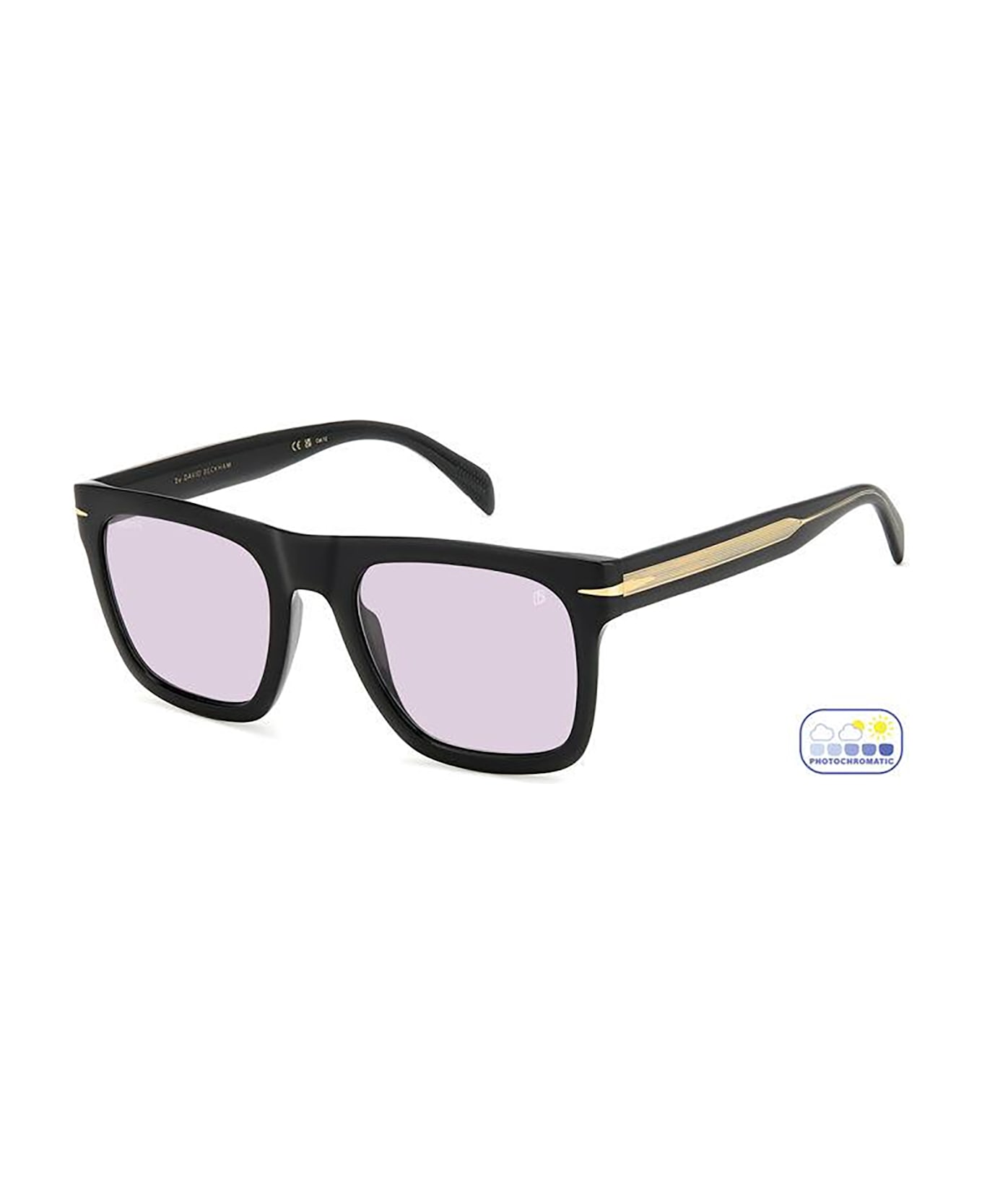DB Eyewear by David Beckham DB 7000/S FLAT Sunglasses - K Matt Black