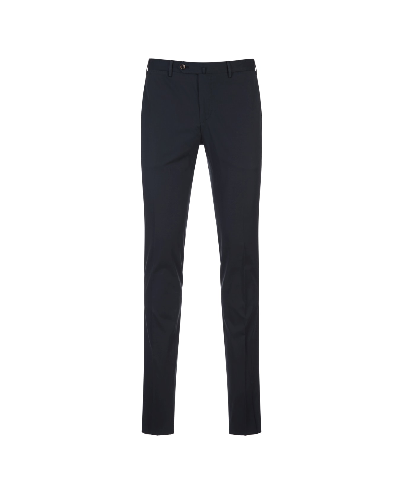 PT01 Black Silkochino Trousers - Black