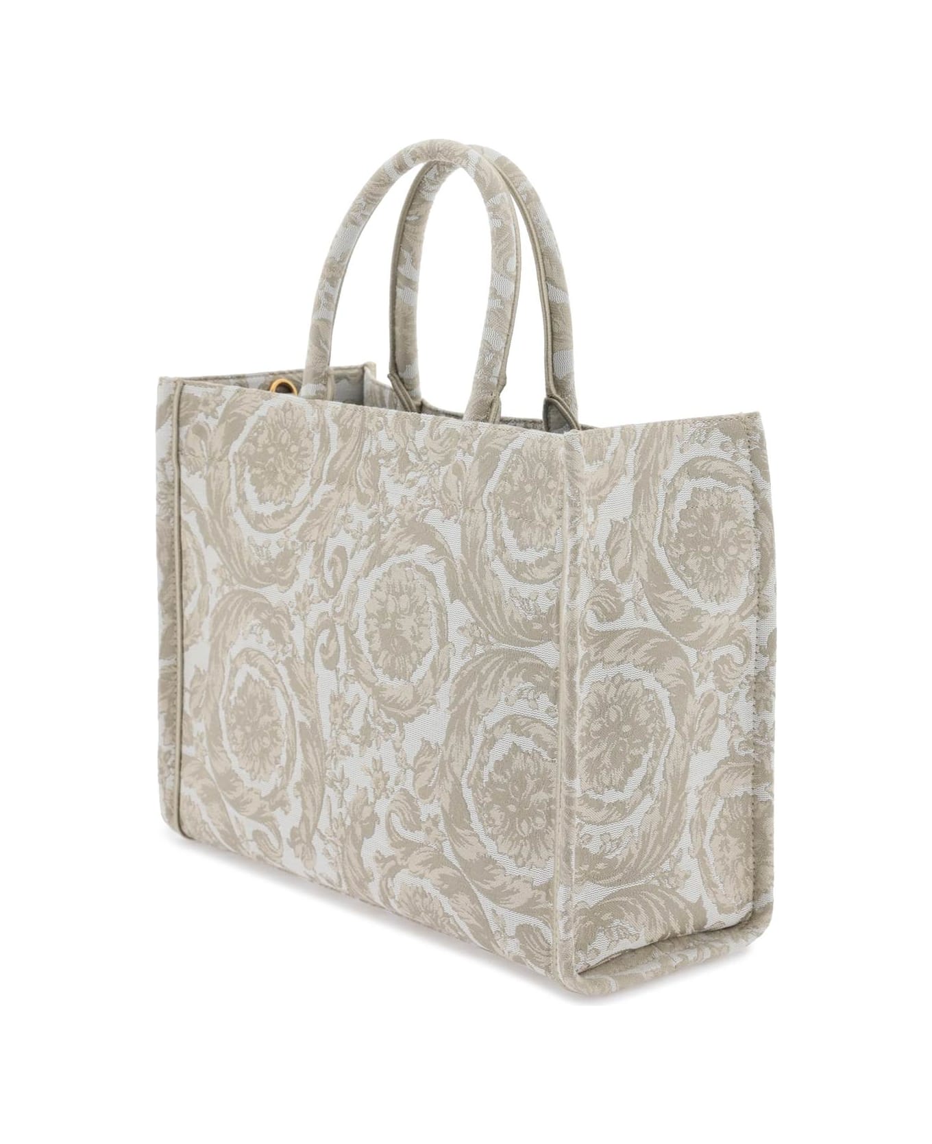 Versace Two-tone Fabric Bag - Paulas Ibiza Bucket-Bag Sailor Small