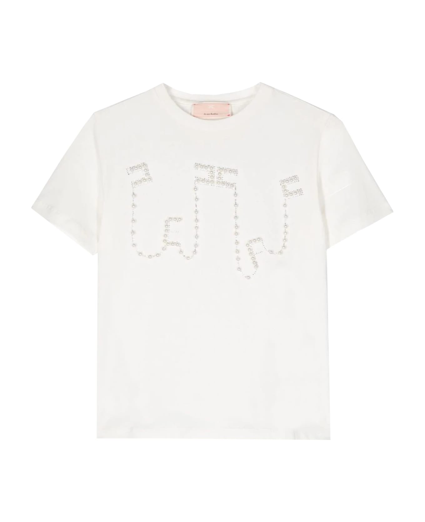 Elisabetta Franchi Cotton T-shirt - White