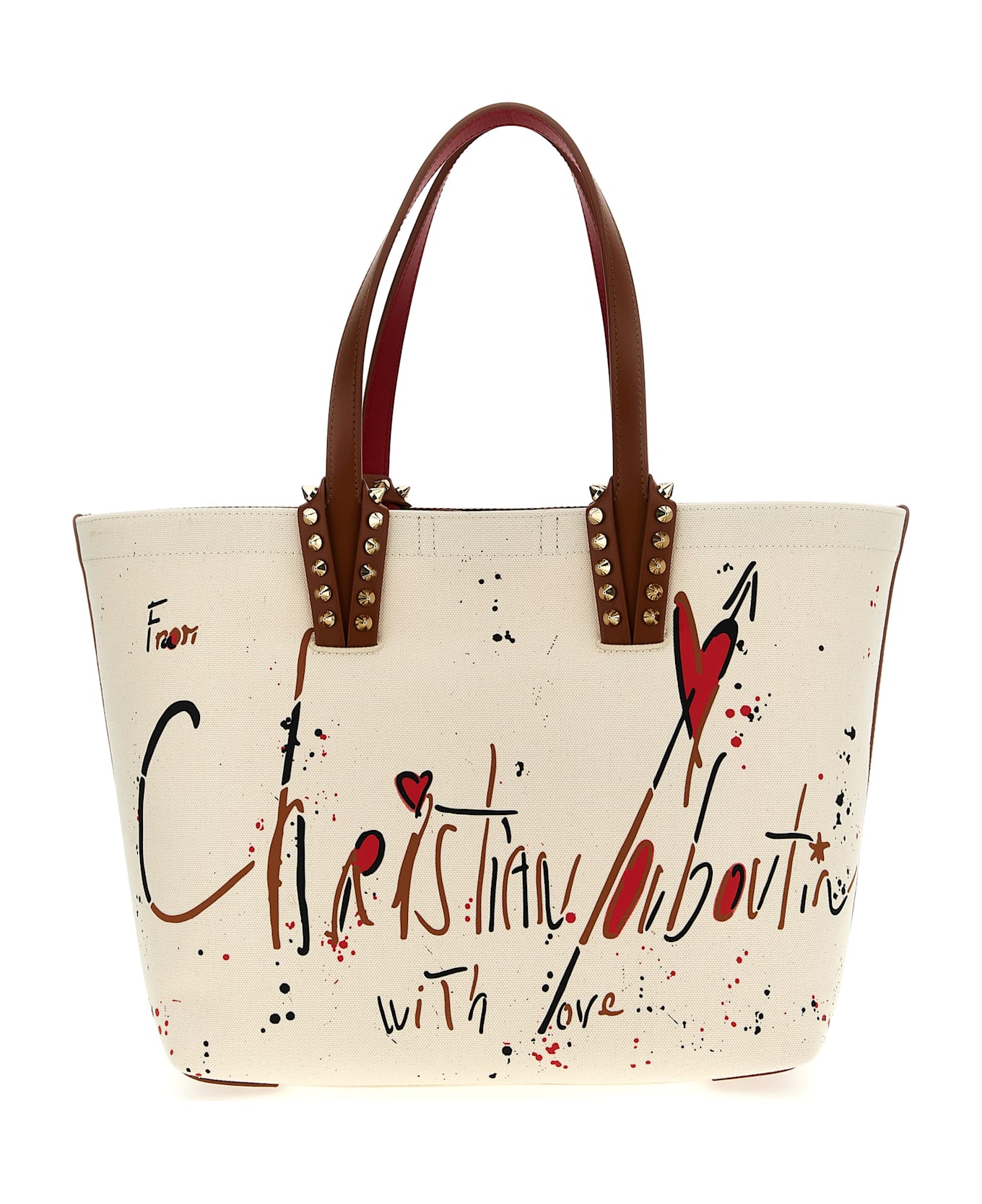 Christian Louboutin Small 'cabata' Shopping Bag - Multicolor