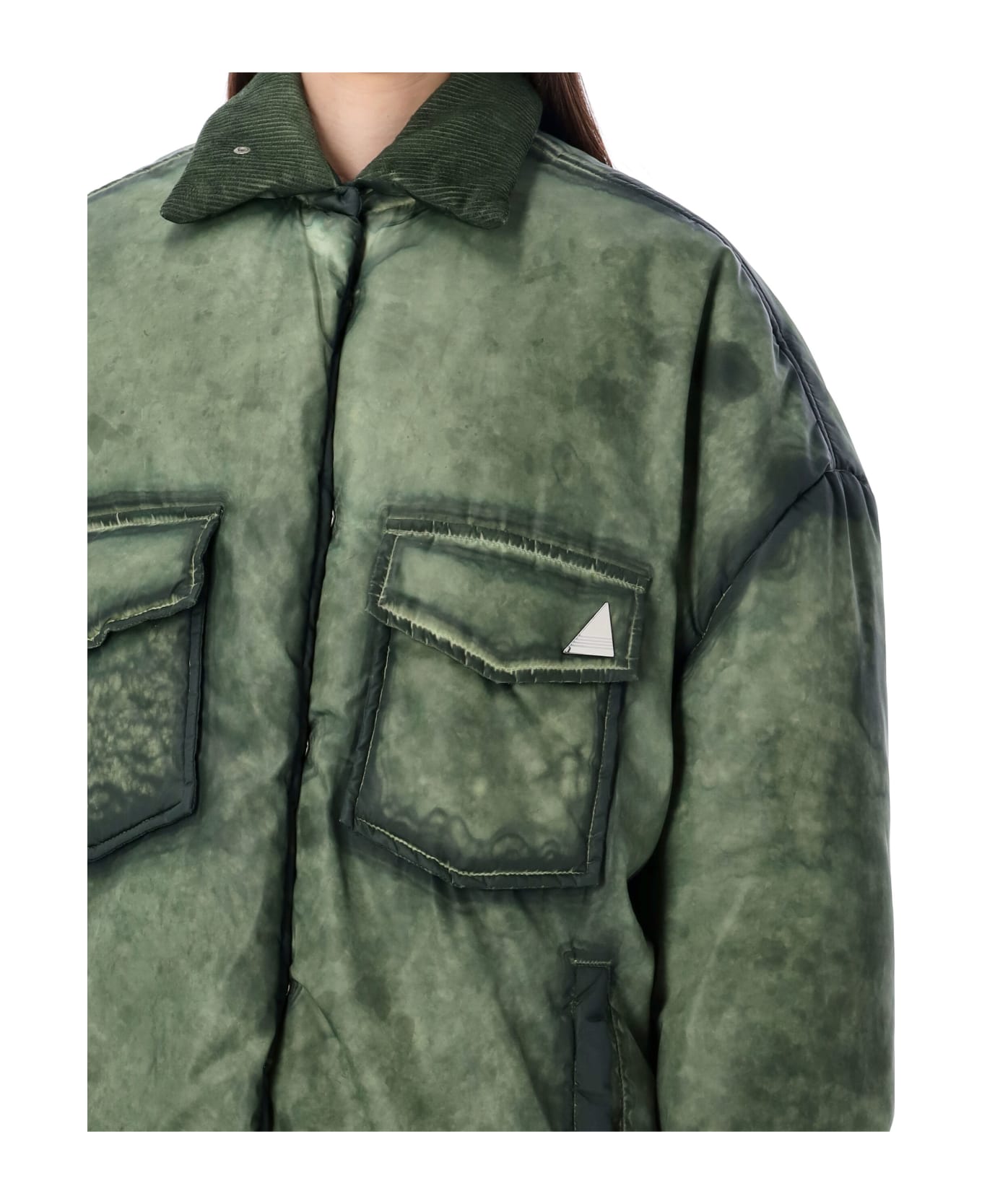 The Attico Military Nylon Coat - MILITARY GREEN ブレザー