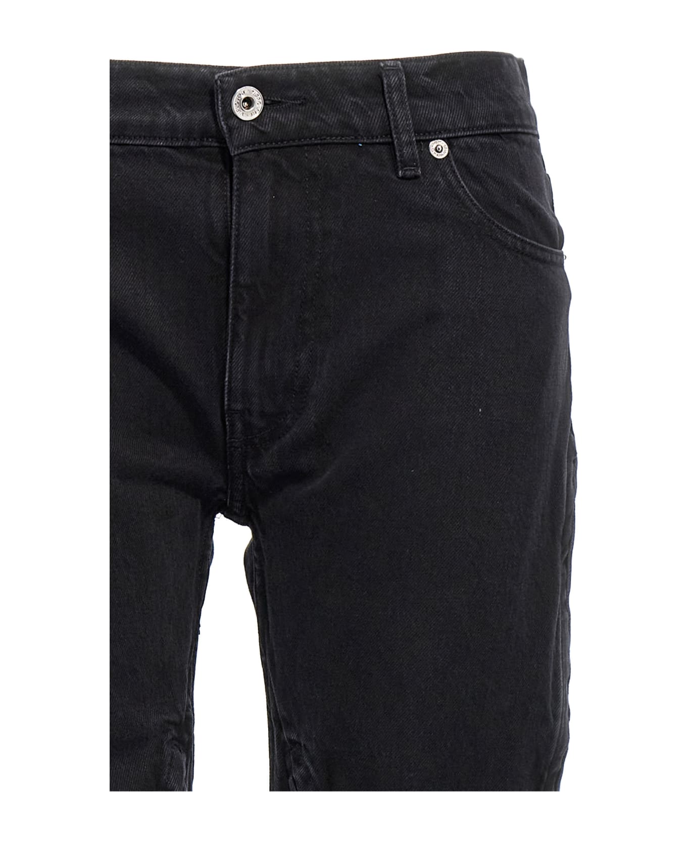 Y/Project 'hook And Eye' Jeans - Black  