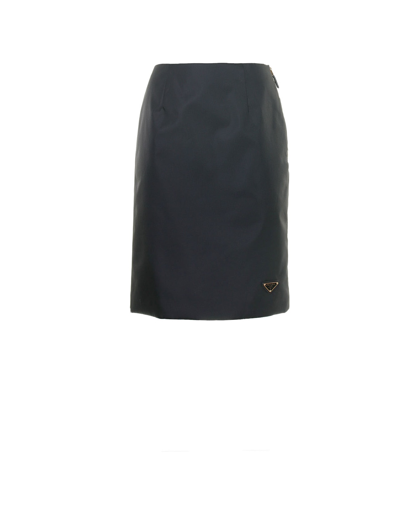 Prada Re-nylon Pencil Skirt - BLACK