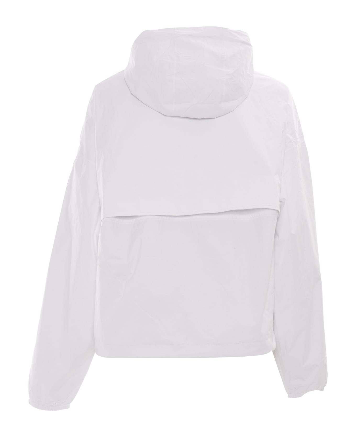 K-Way Laurette Plus.2 Double Short Down Jacket - WHITE