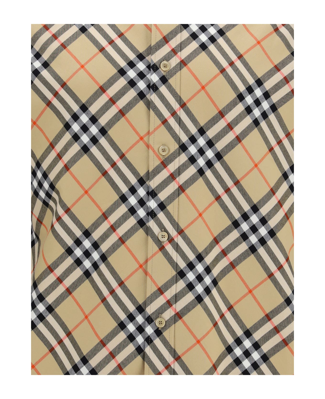 Burberry Roan Check Cotton Flannel Shirt