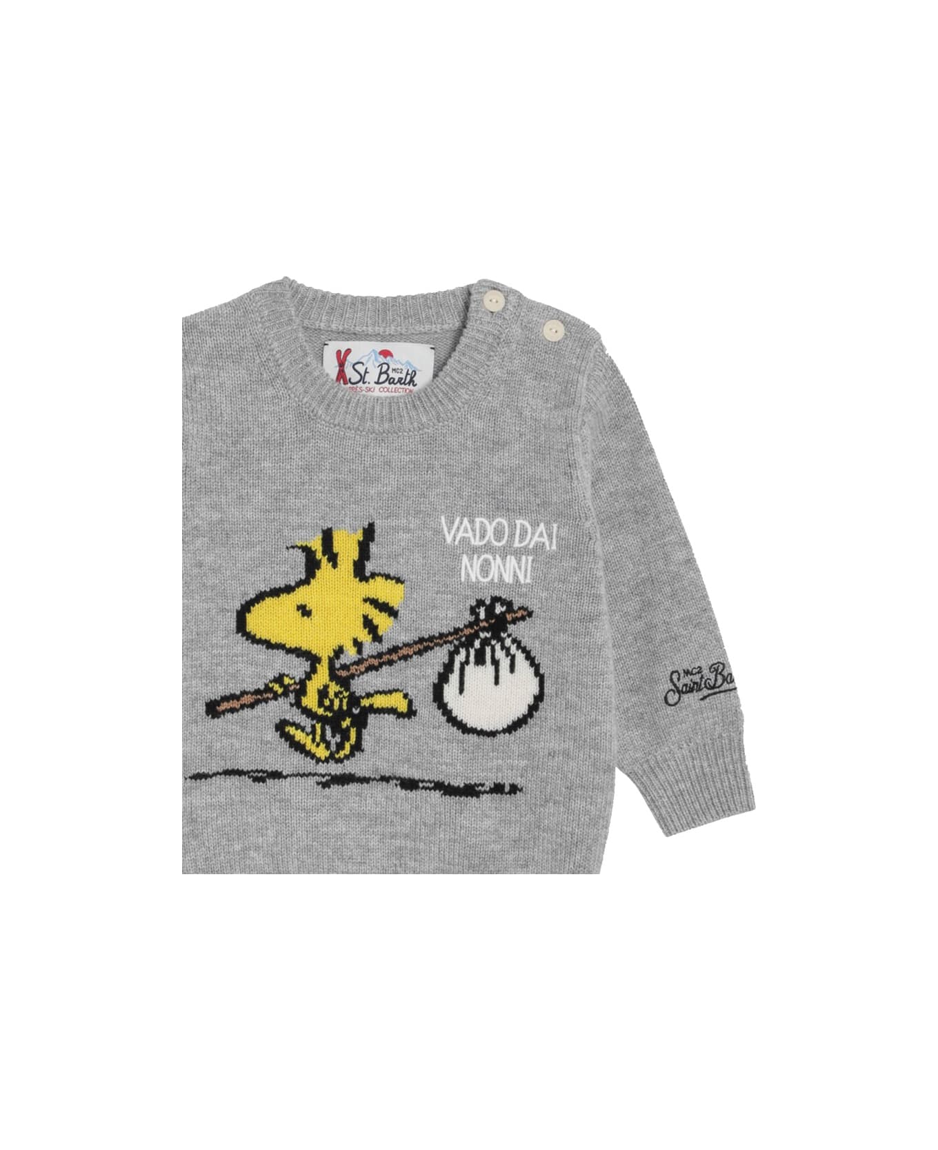 MC2 Saint Barth "woodstock" Sweater - MULTICOLOUR