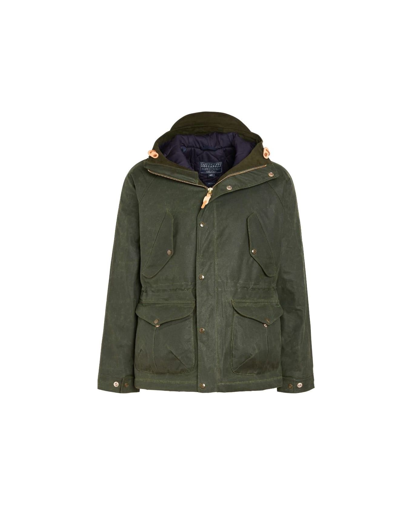 Manifattura Ceccarelli New Fisherman Parka - Dark Green