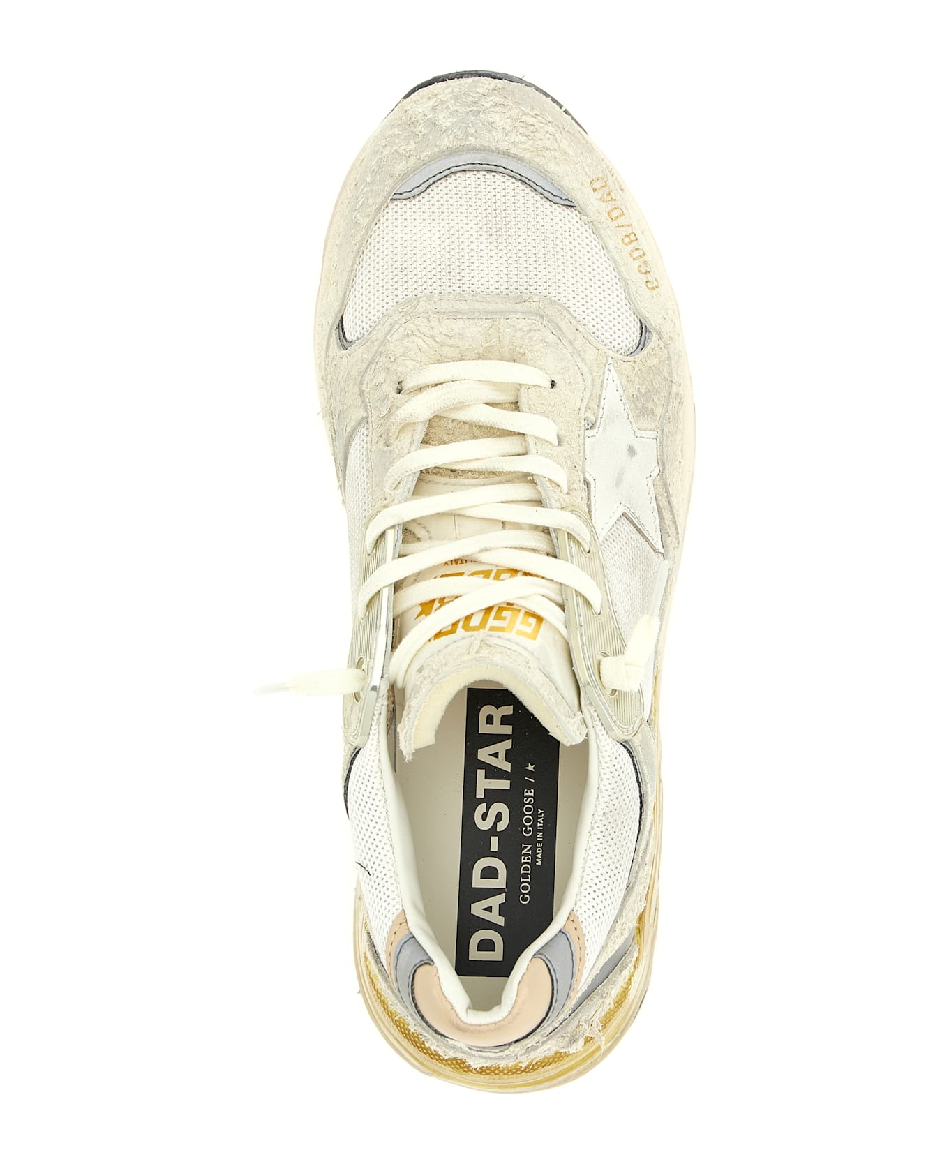 Golden Goose 'running Dad New' Sneakers - White