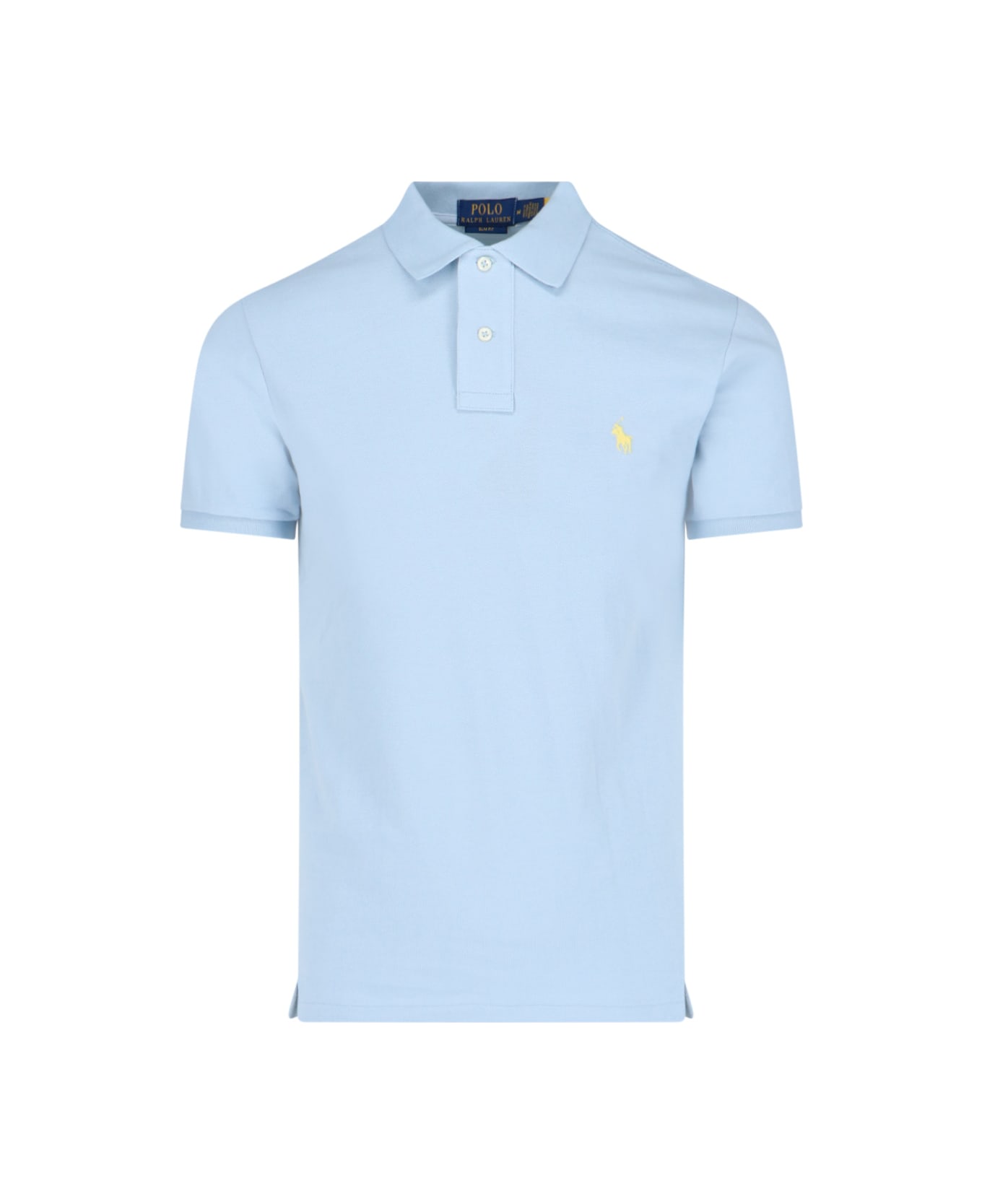 Ralph Lauren Logo Polo Shirt - Light Blue シャツ
