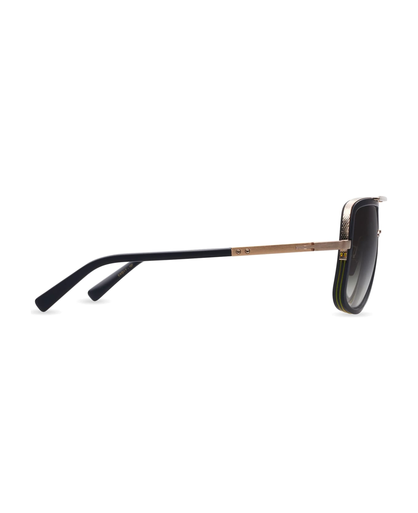 Dita Mach-one - Matte Black / Antique 12k Gold Sunglasses - Matte black サングラス