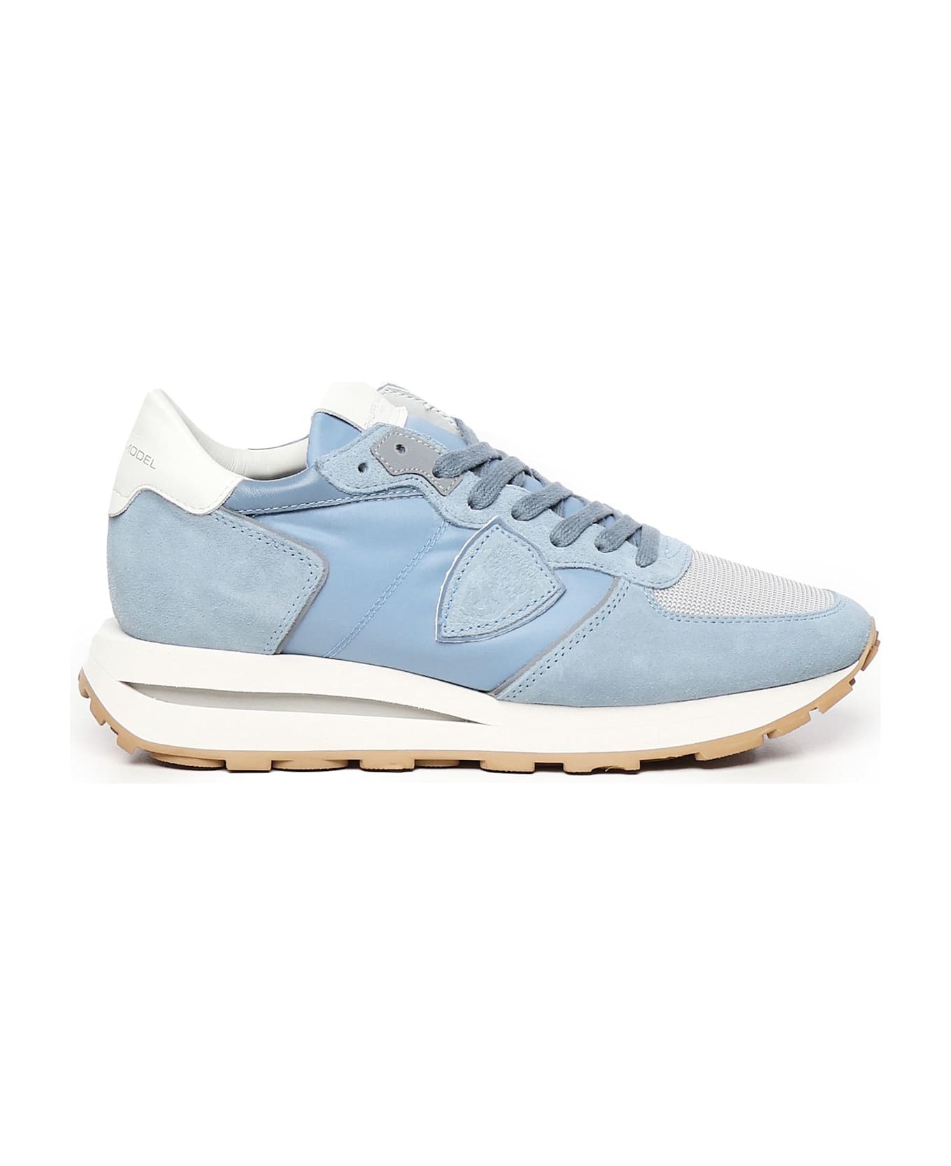 Philippe Model Tropez Haute Sneaker - Blue