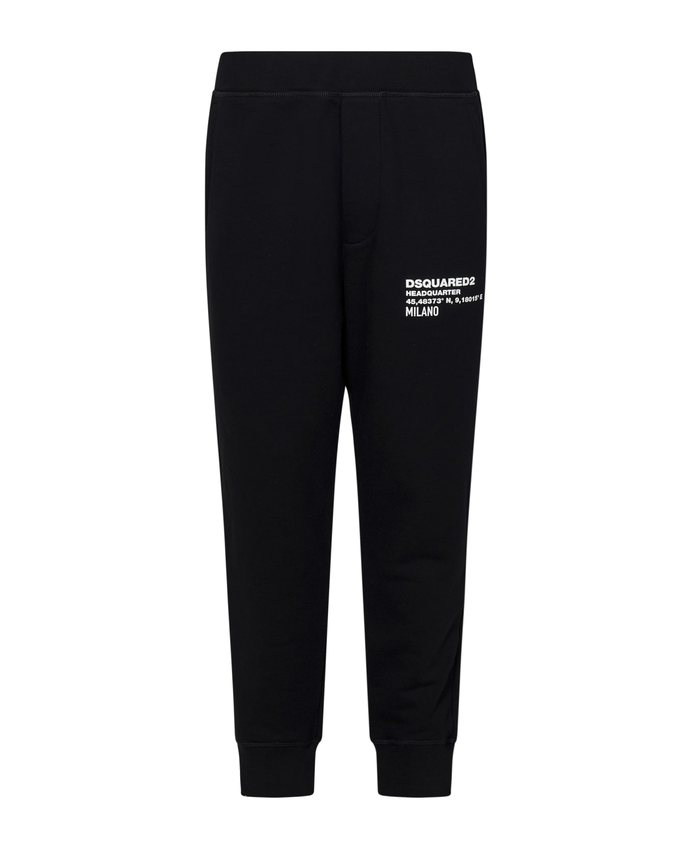 Dsquared2 Relax Dean Fit Trousers - Black