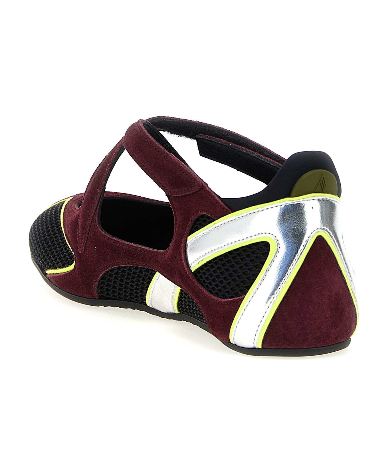 The Attico 'floor 01' Ballet Flats - Multicolor