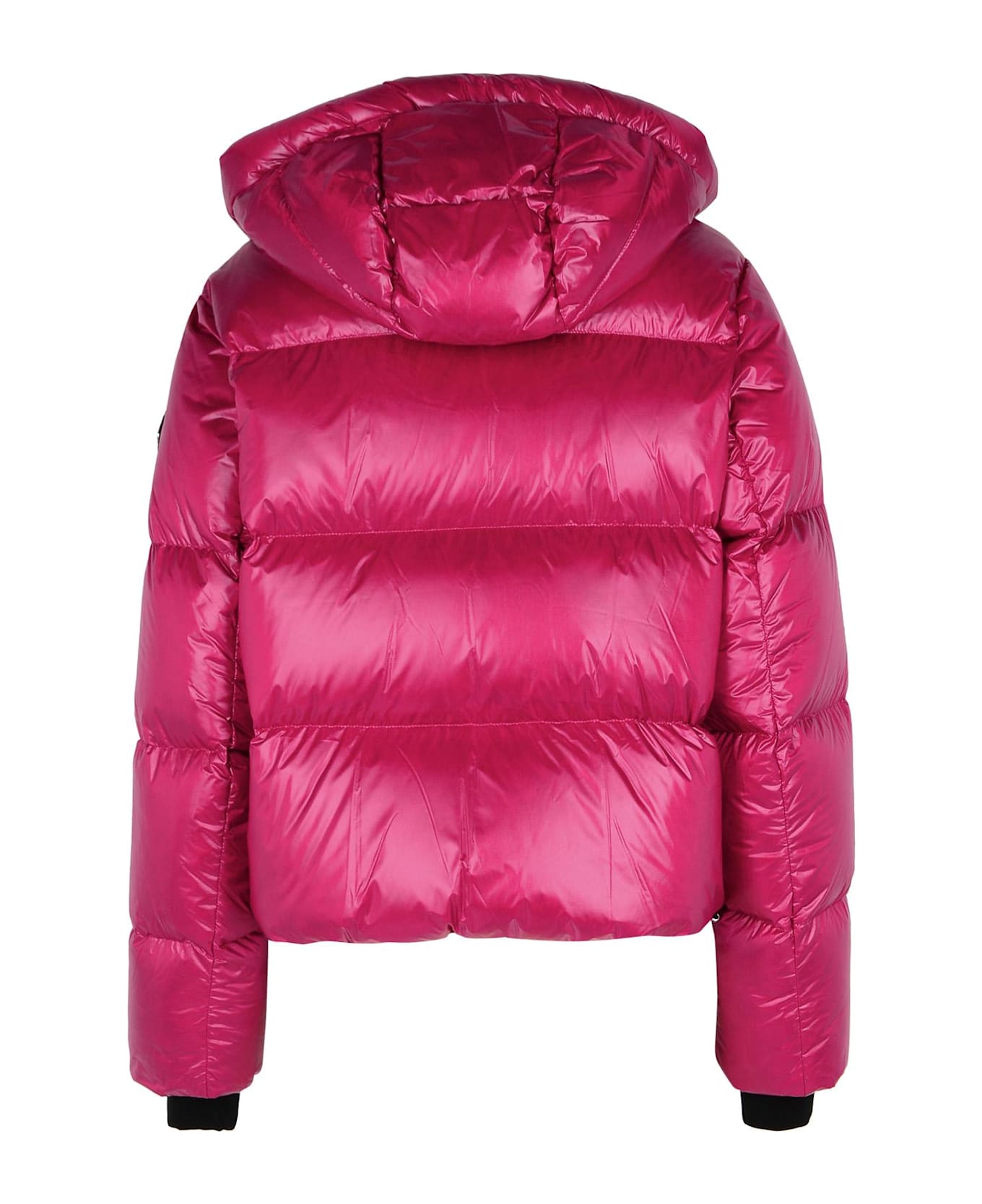 Moose Knuckles 
moonstone
 Fuchsia Nylon Down Jacket - Fuchsia
