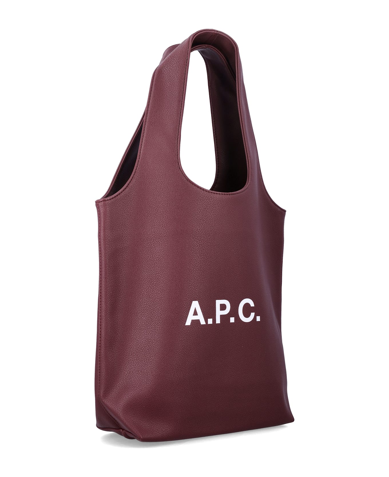 A.P.C. Ninon Small Tote Bag - AUBERGINE