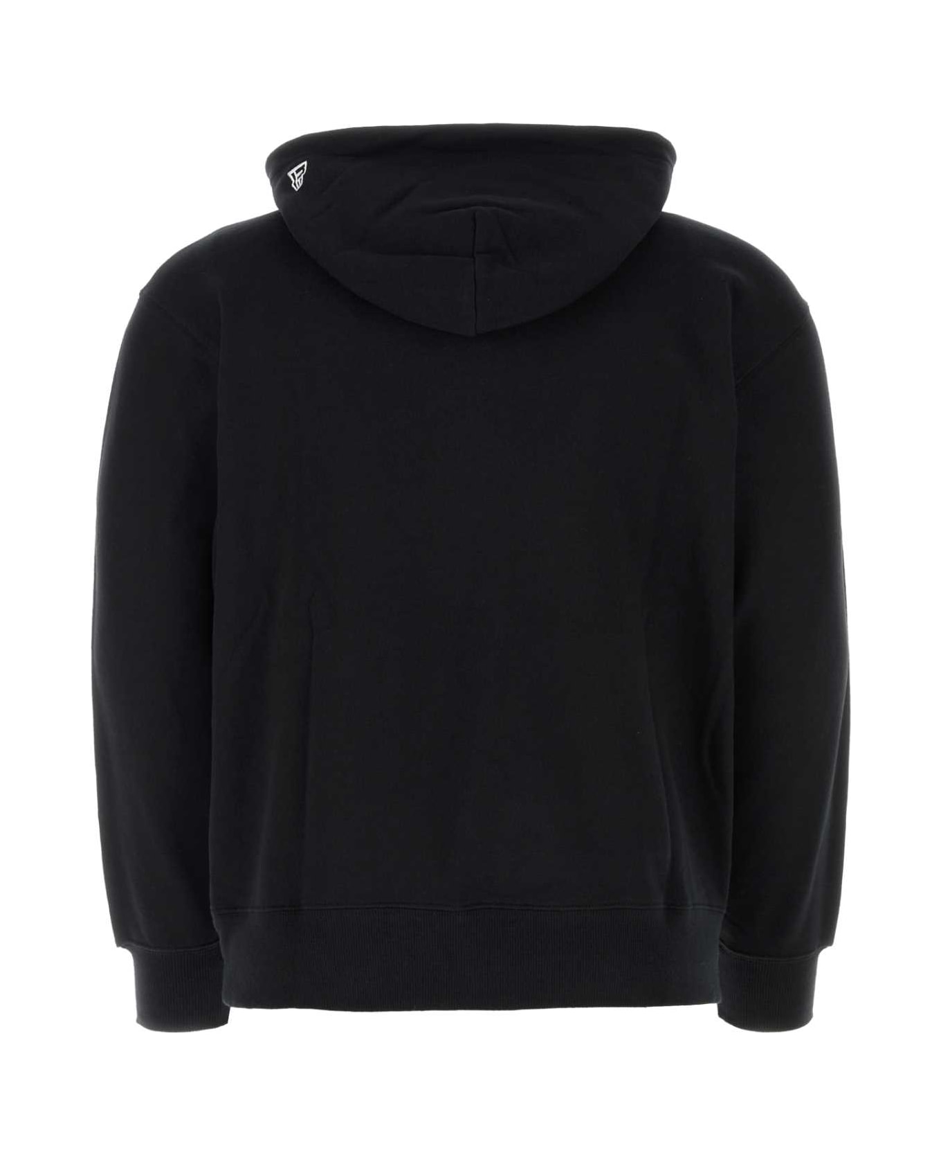 Yohji Yamamoto Black Cotton Sweatshirt - BLACK