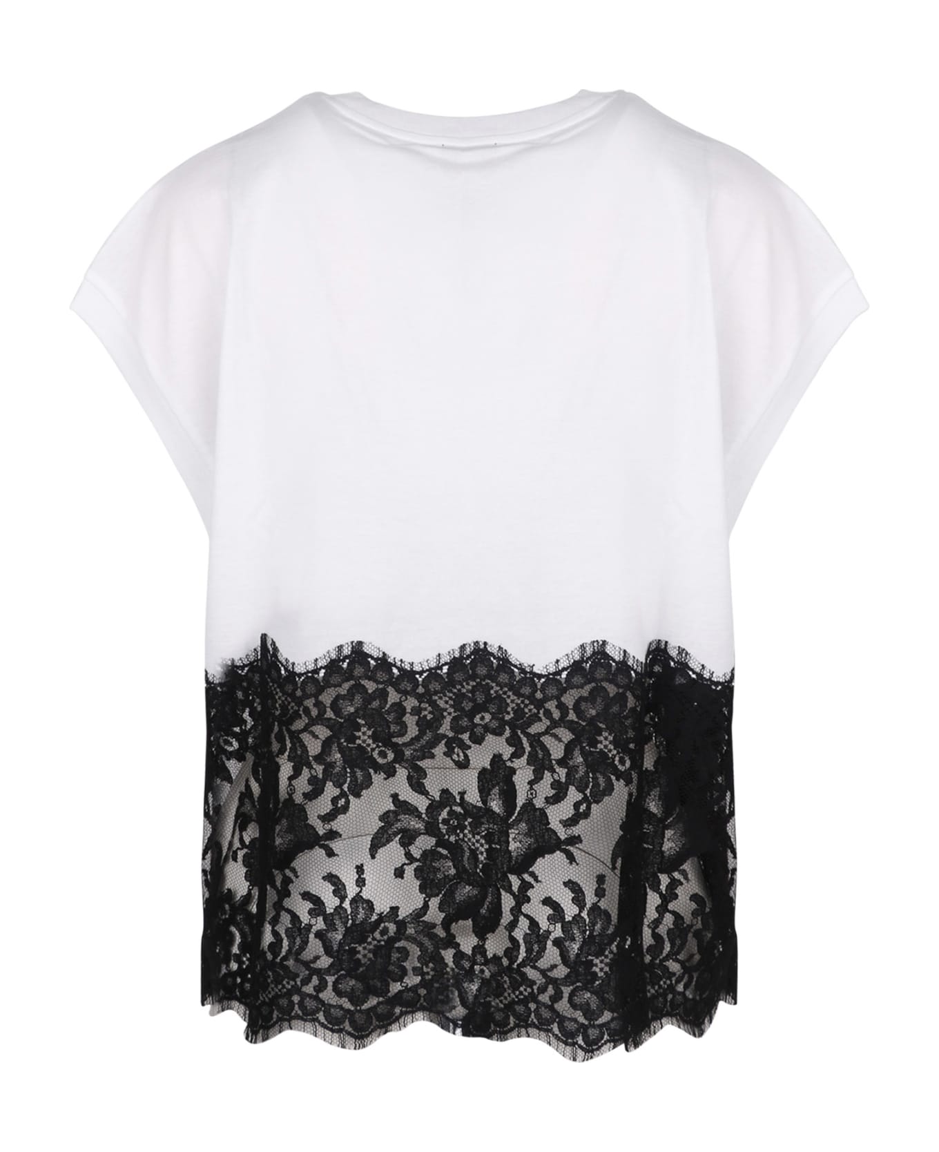 Dolce & Gabbana T-shirt With Lace Details