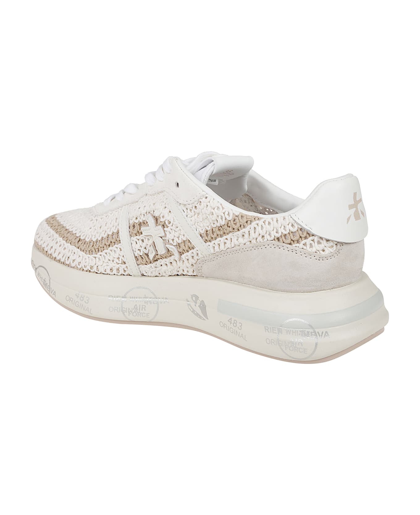 Premiata Cassie Sneakers - White/light Brown