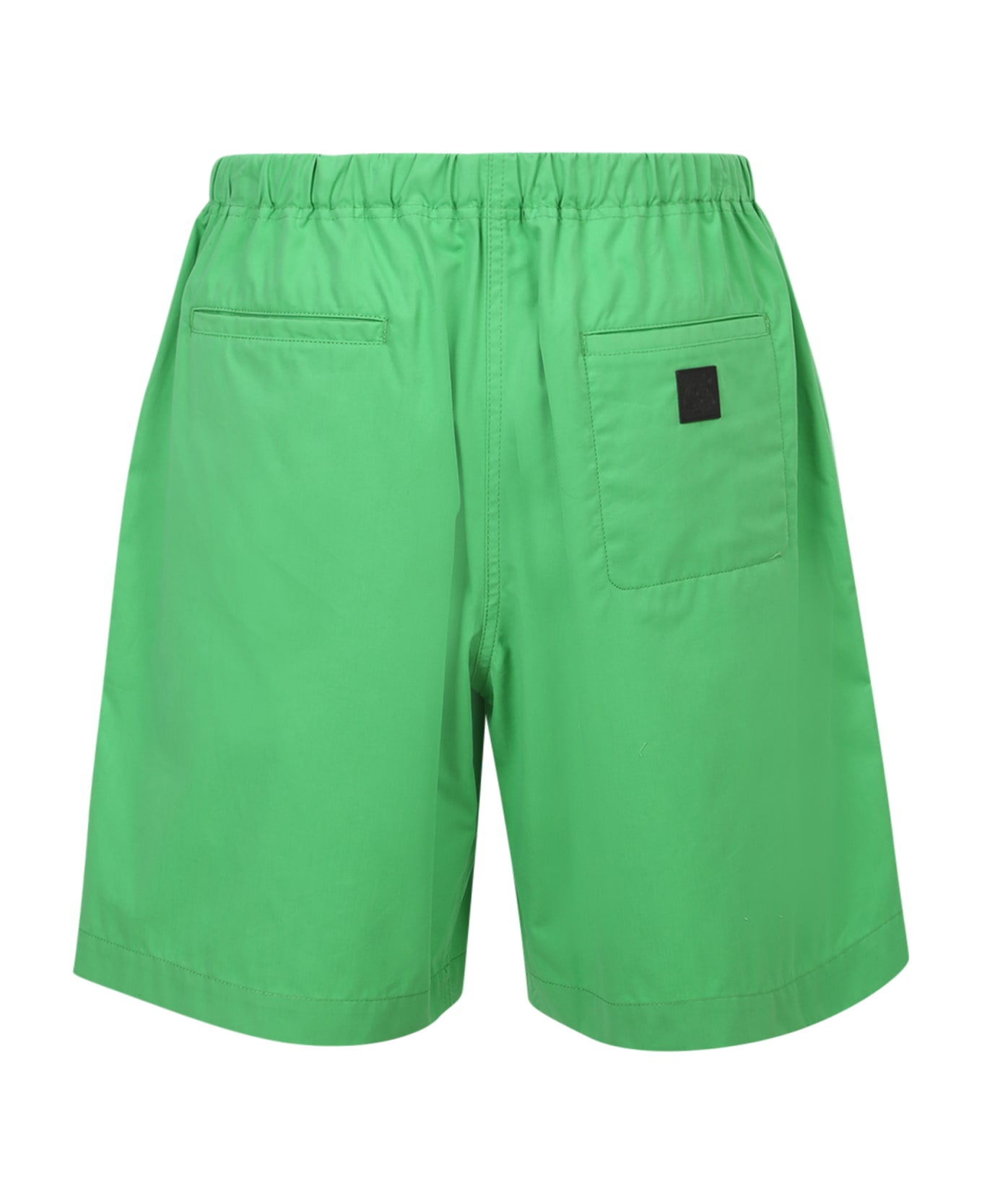 Kenzo Buckle Detail Shorts - Green