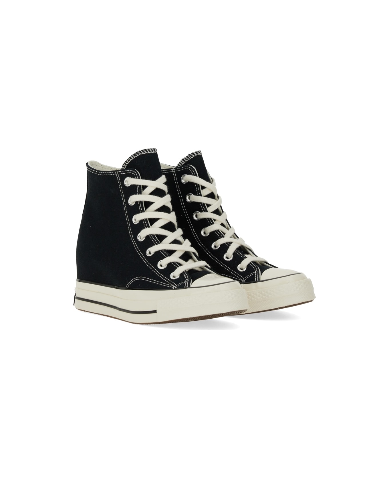 Converse "chuck 70 Wedge" Sneaker - BLACK