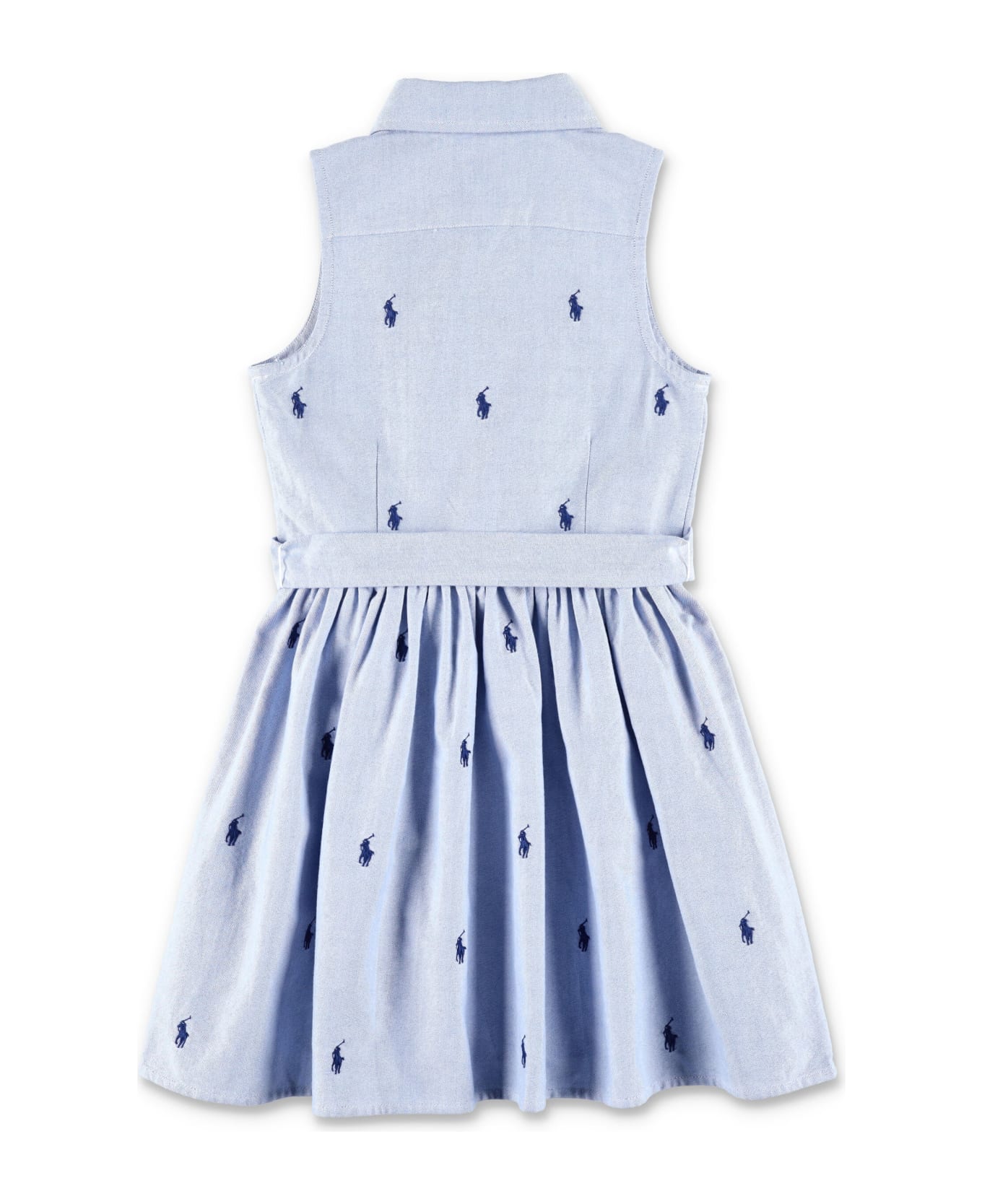 Polo Ralph Lauren Belted Oxford Shirtdress - Blu ワンピース＆ドレス