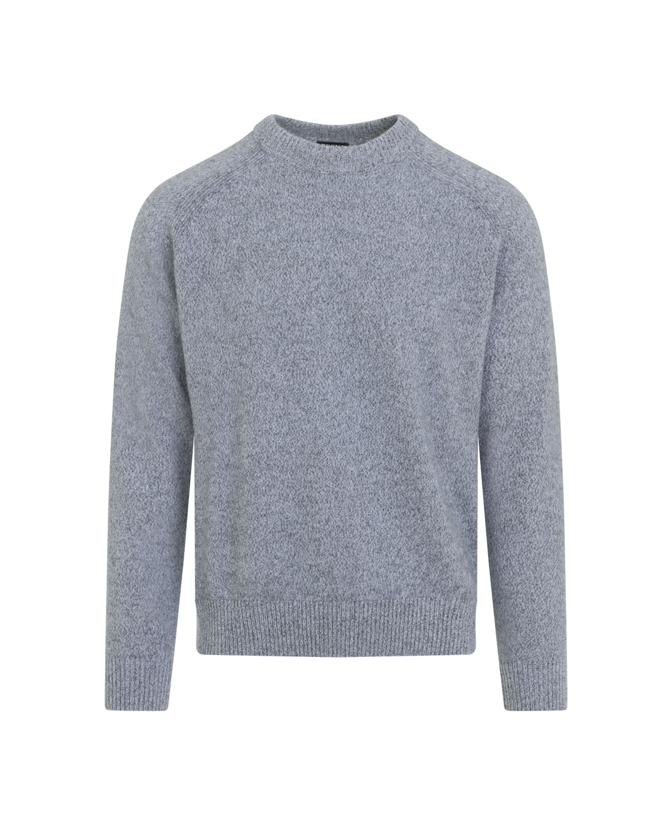 Zegna Oasi Pullover - Blue Chiaro Fantasia