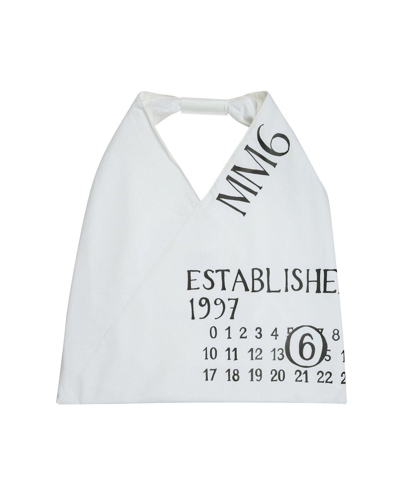 MM6 Maison Margiela Classic Japanese Handbag - Bianco
