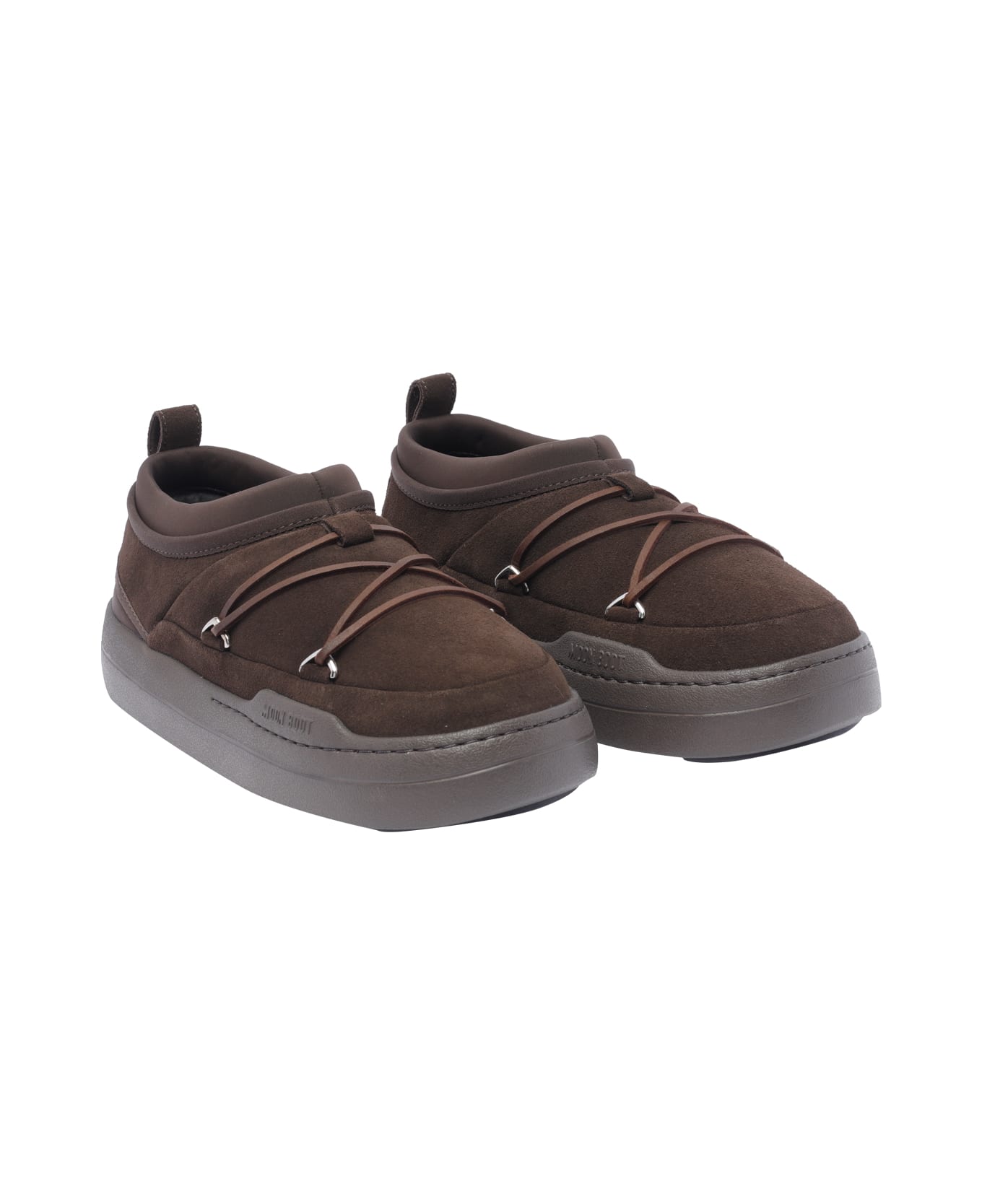 Moon Boot Park Icon Mules - Brown
