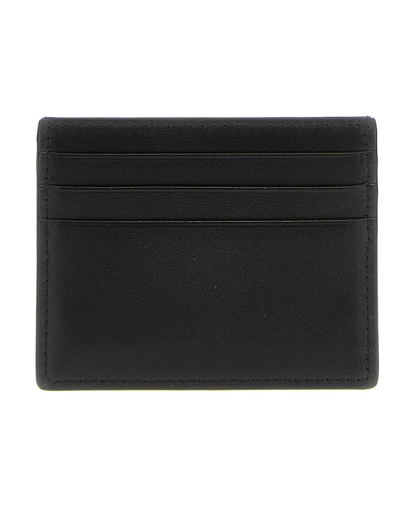 Valentino Garavani Black Vlogo Card Holder - Black 財布