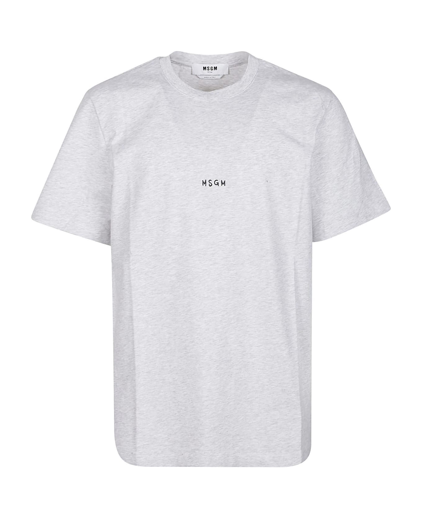 MSGM T-shirt - Light Grey シャツ