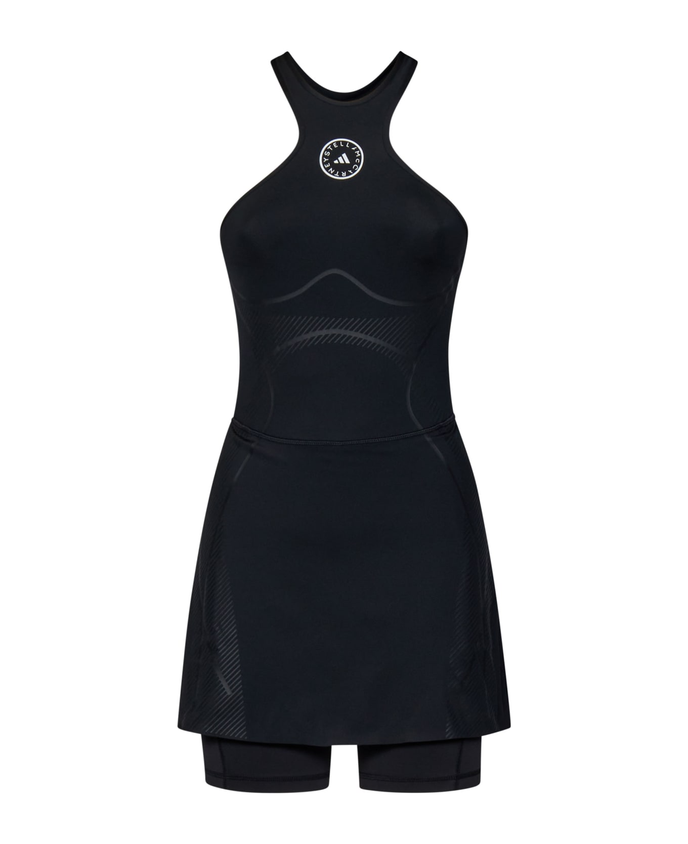Adidas by Stella McCartney Mini Dress - Black ワンピース＆ドレス