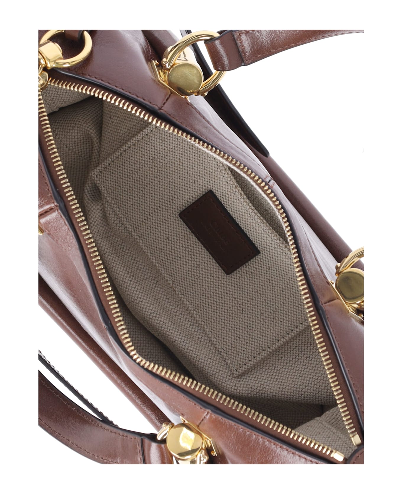 Chloé 
paraty 24
 Small Shoulder Bag - Brown