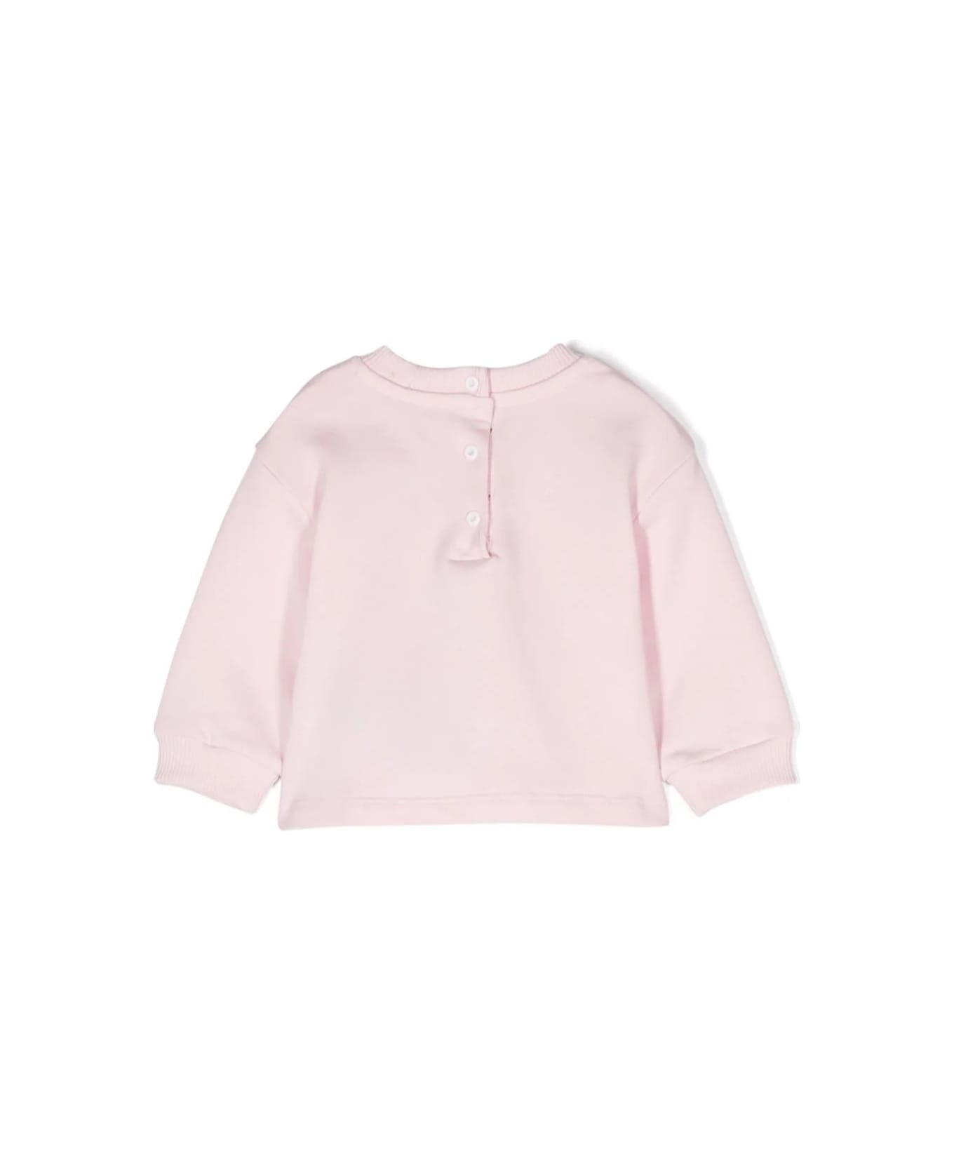 Balmain Sweatshirt With Embroidery - Pink