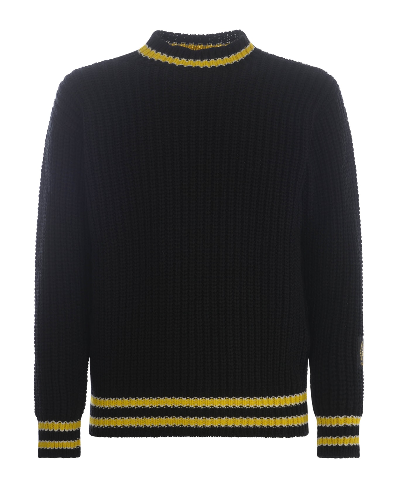 MSGM Sweater Msgm In Virgin Wool Blend - Nero ニットウェア