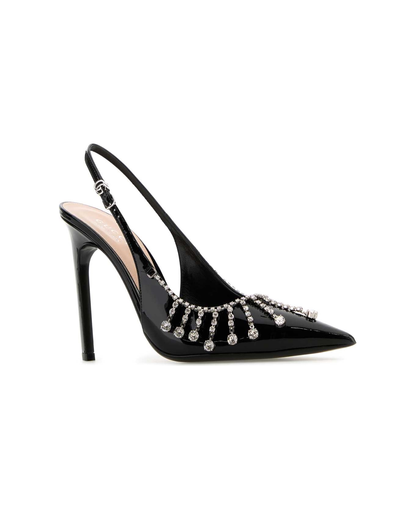 Gucci Black Leather Pumps - NERO