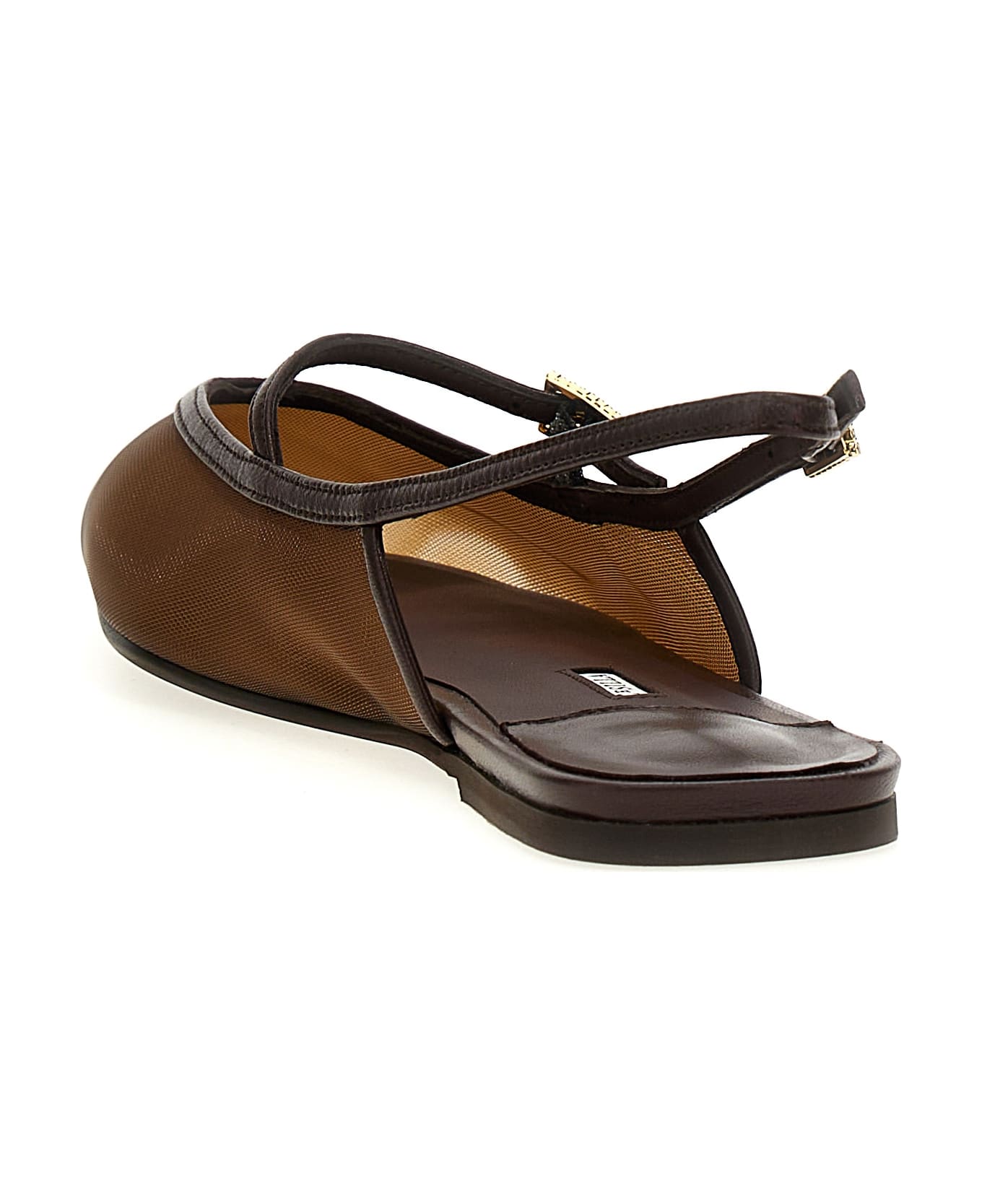 Le Silla 'morgana' Slingback - Brown