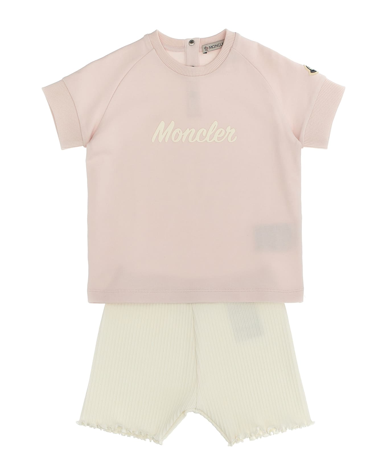 Moncler T-shirt + Short Set ボディスーツ＆セットアップ