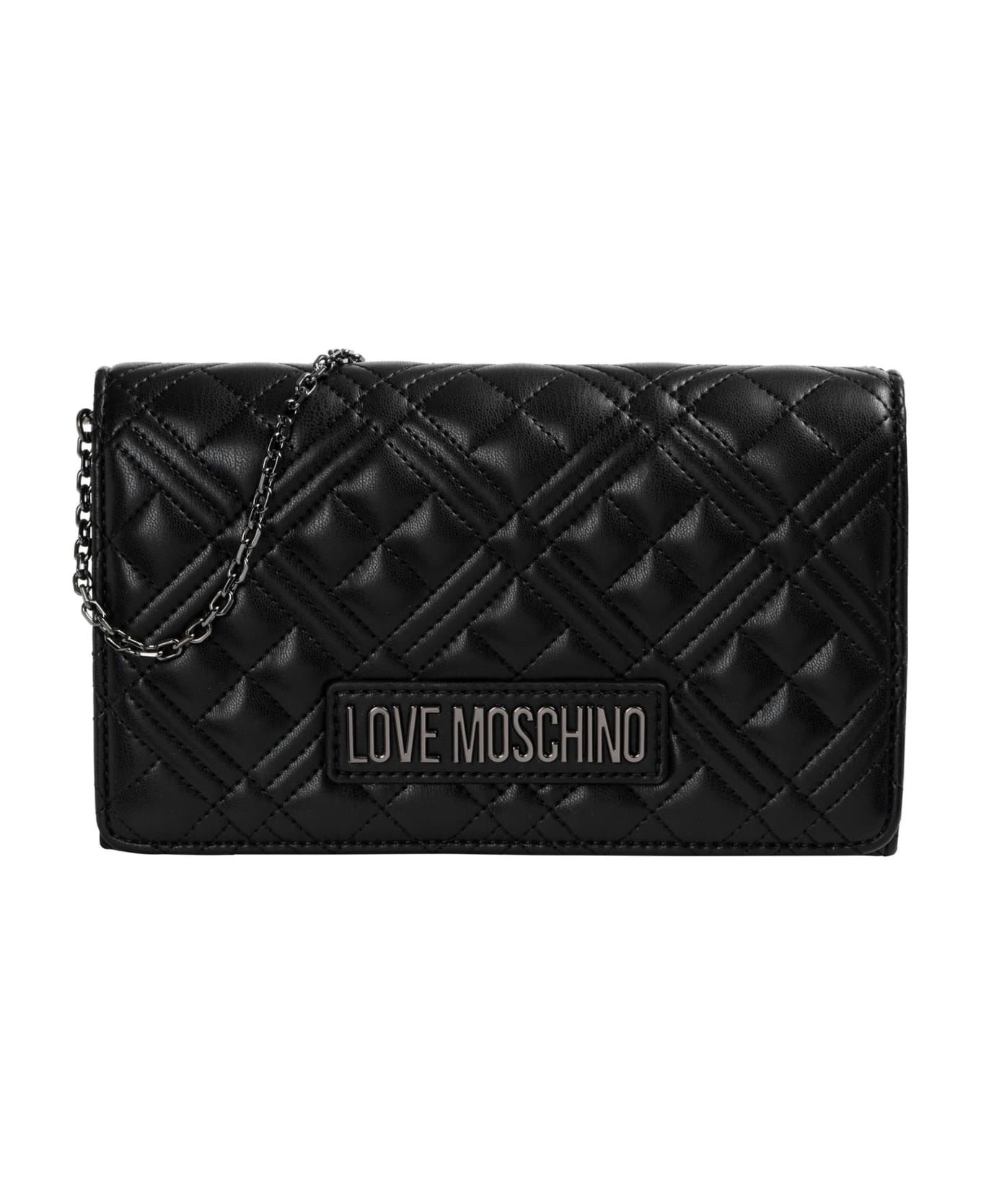 Moschino Crossbody Bag - A Nero クラッチバッグ