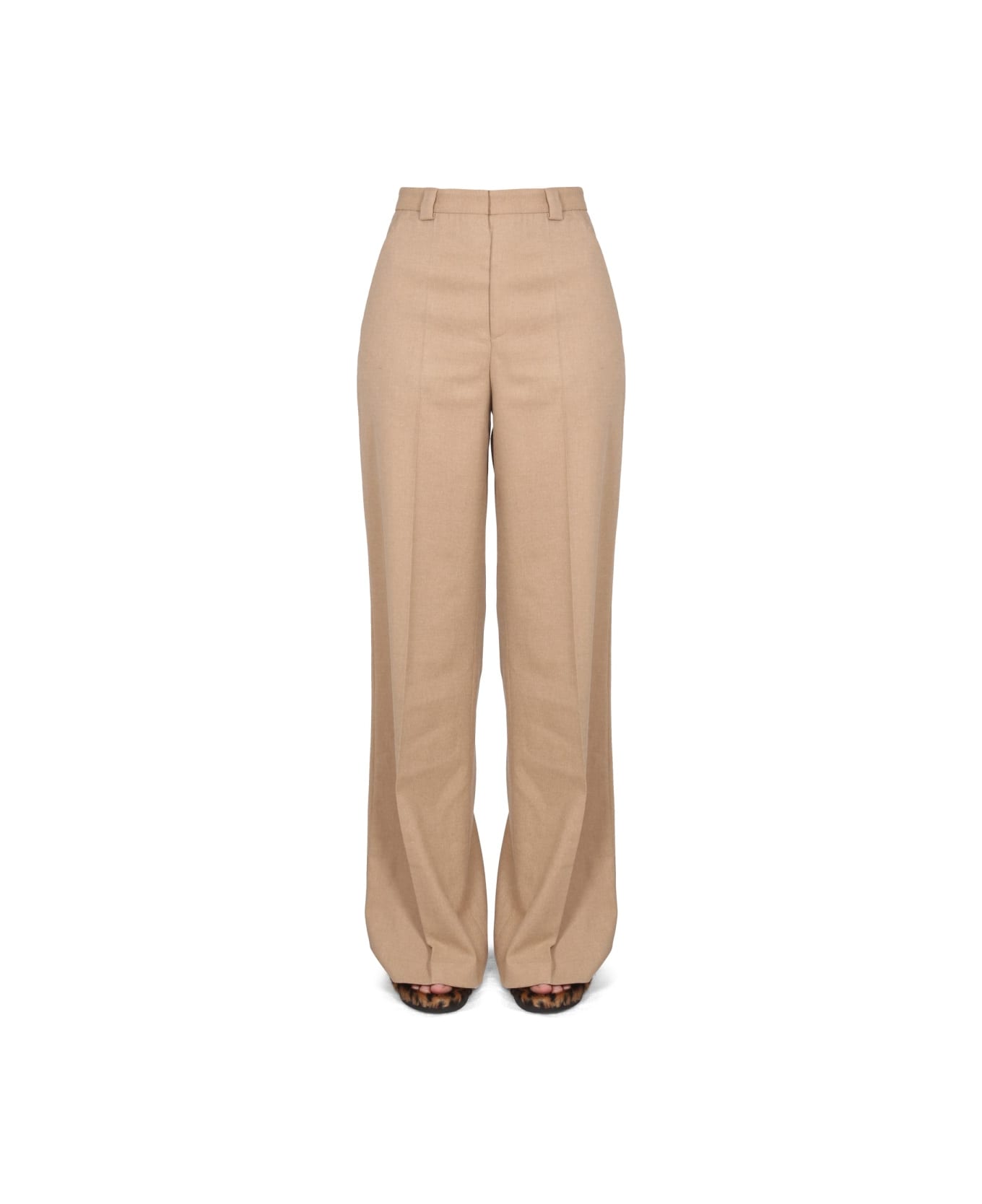 RED Valentino Flared Pants - BEIGE ボトムス